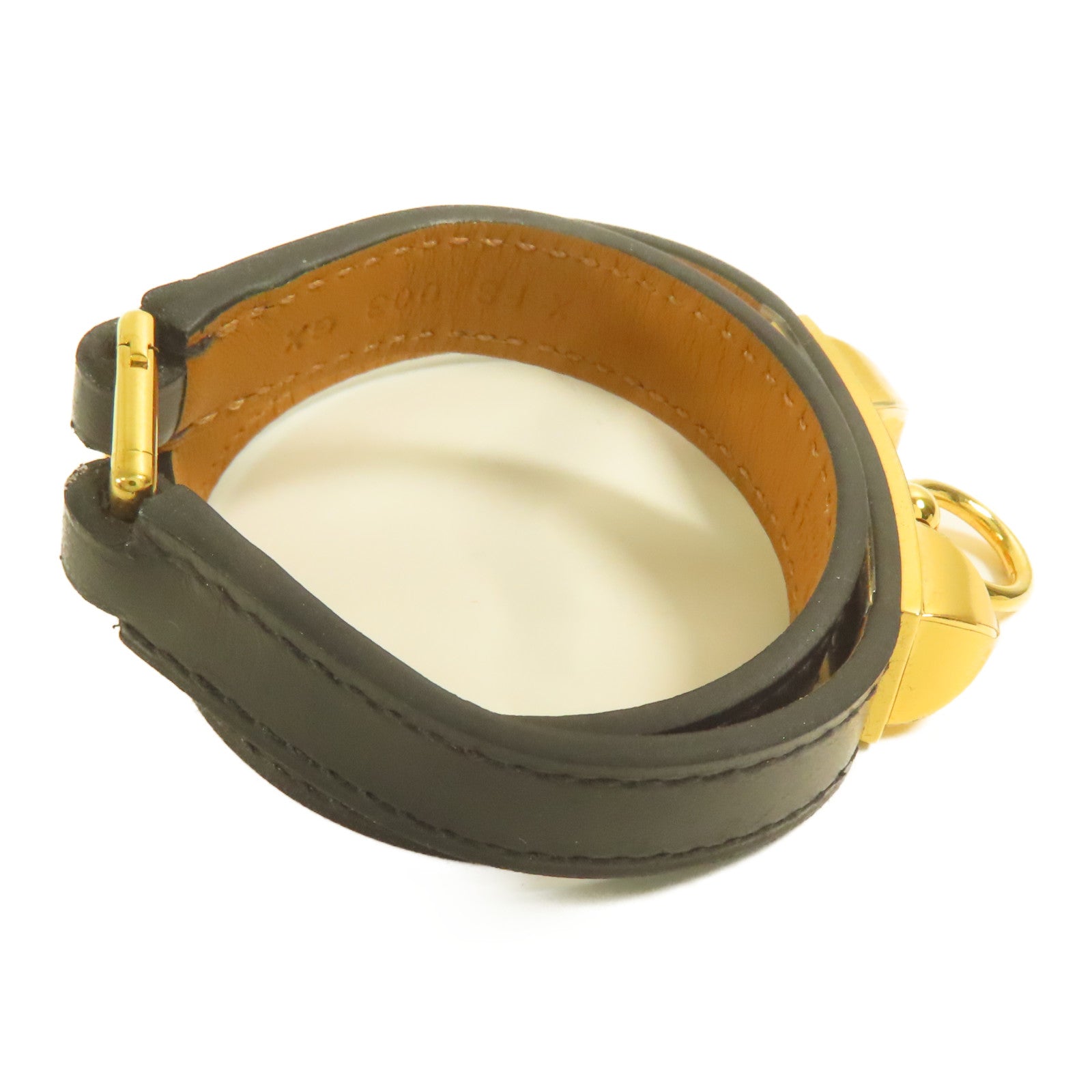 HERMES GHW CDC Bracelet XS Bracelet Noir