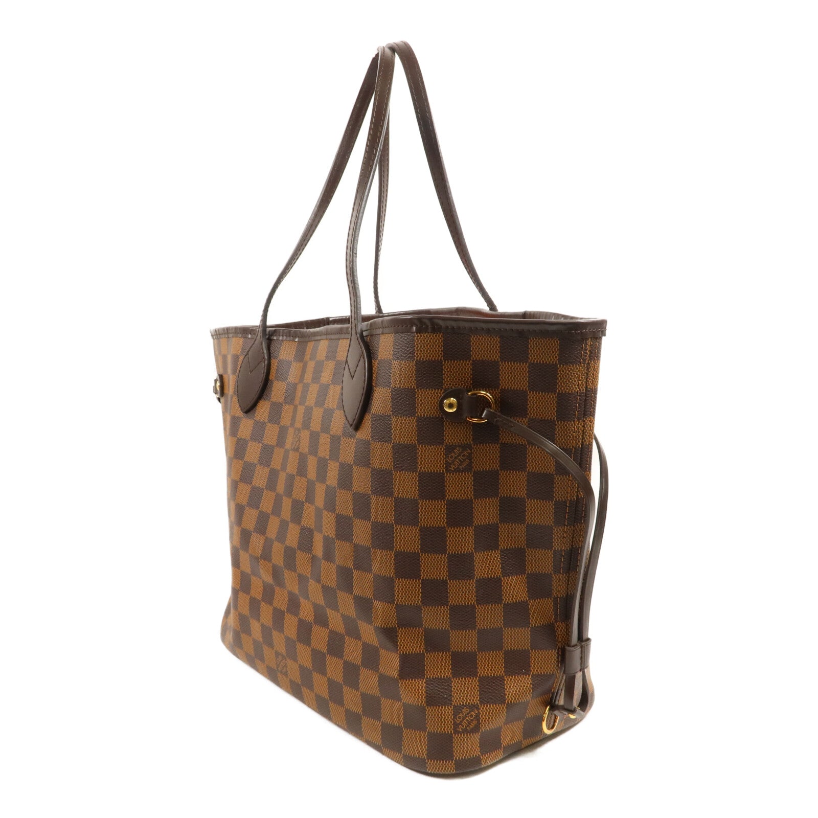 LOUIS VUITTON Damier Neverfull MM肩背袋