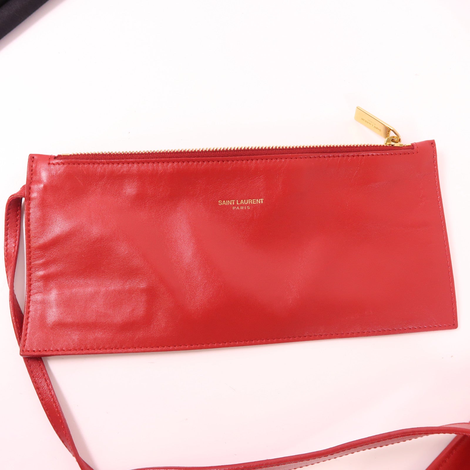 SAINT LAURENT 牛皮皮革Tote Bag金扣手挽袋