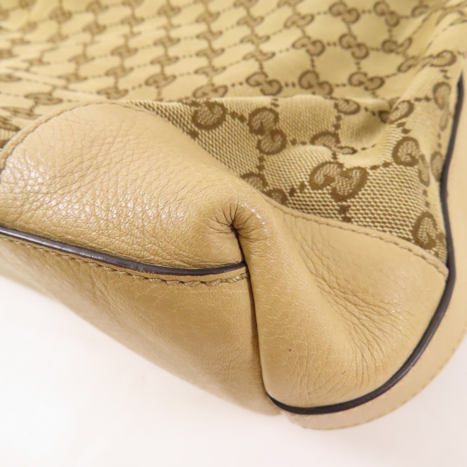 GUCCI 帆布2 Way Bag金扣肩背袋