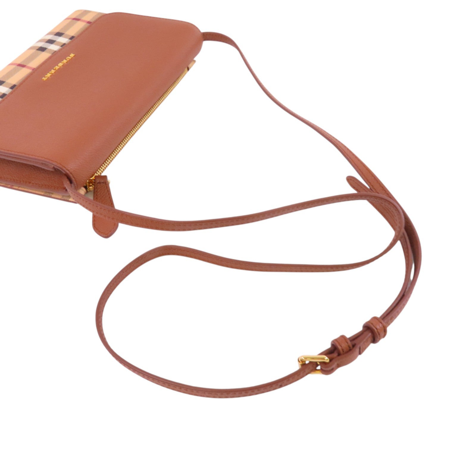 BURBERRY 牛皮皮革Shoulder Bag金扣肩背袋