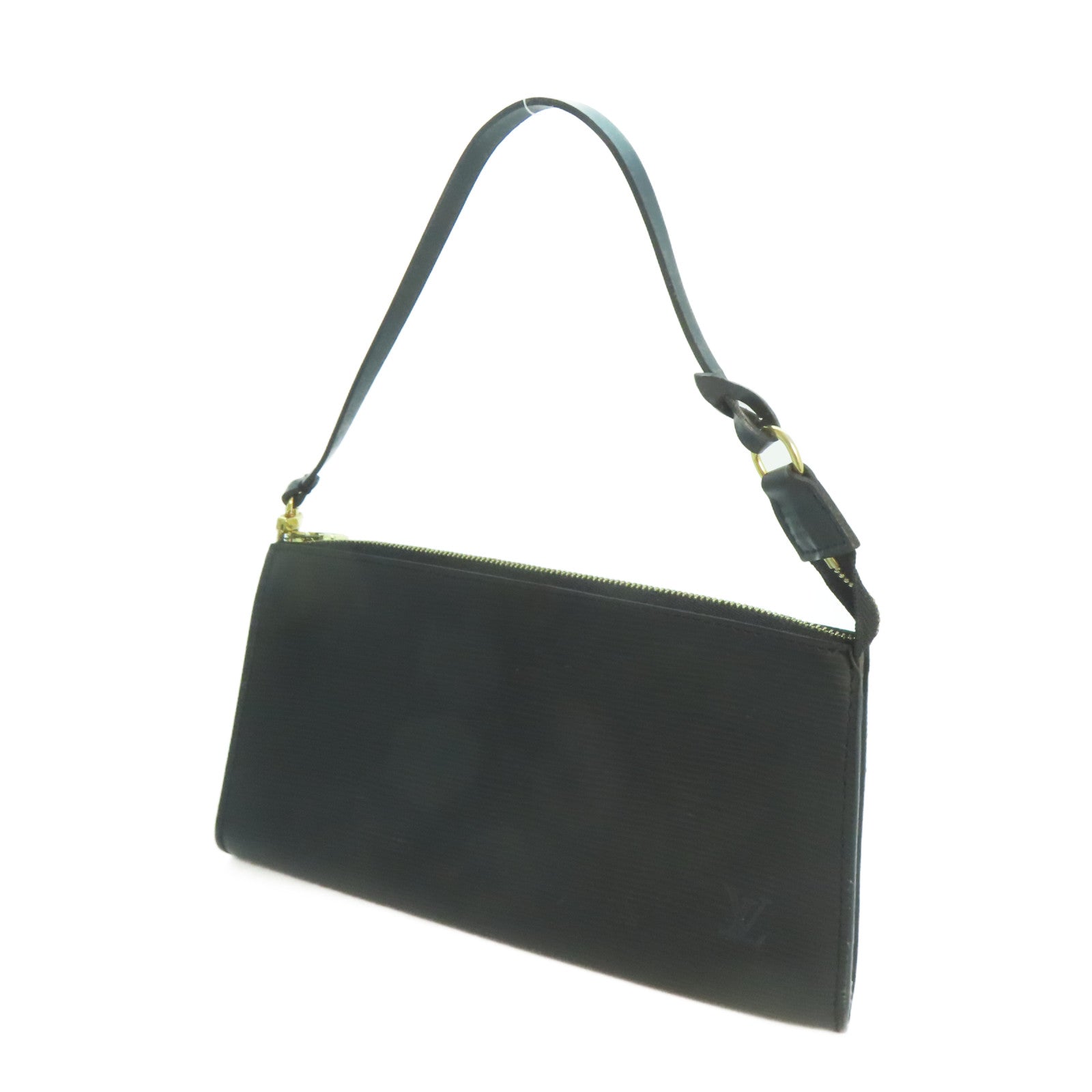 LOUIS VUITTON Epi Pochette Accessories Pouch金扣手挽袋