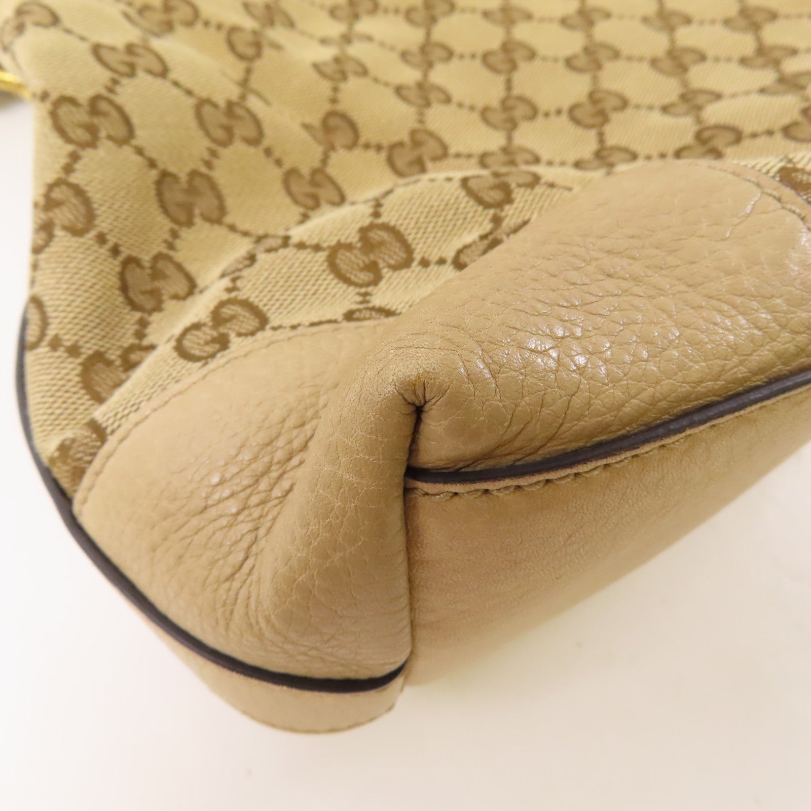 GUCCI 帆布2 Way Bag金扣肩背袋