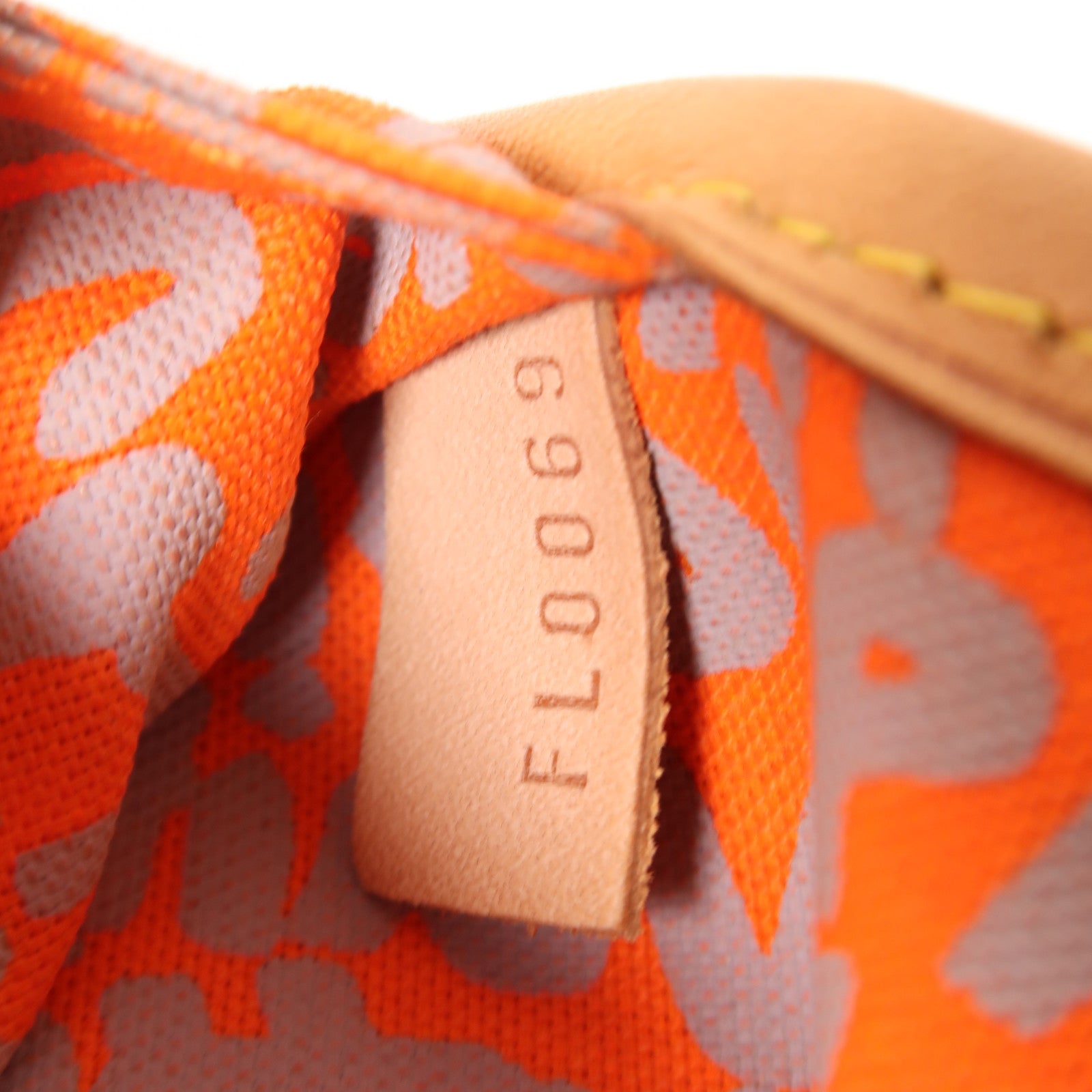 LOUIS VUITTON Monogram Graffiti Neverfull GM金扣肩背袋啡色/橙色