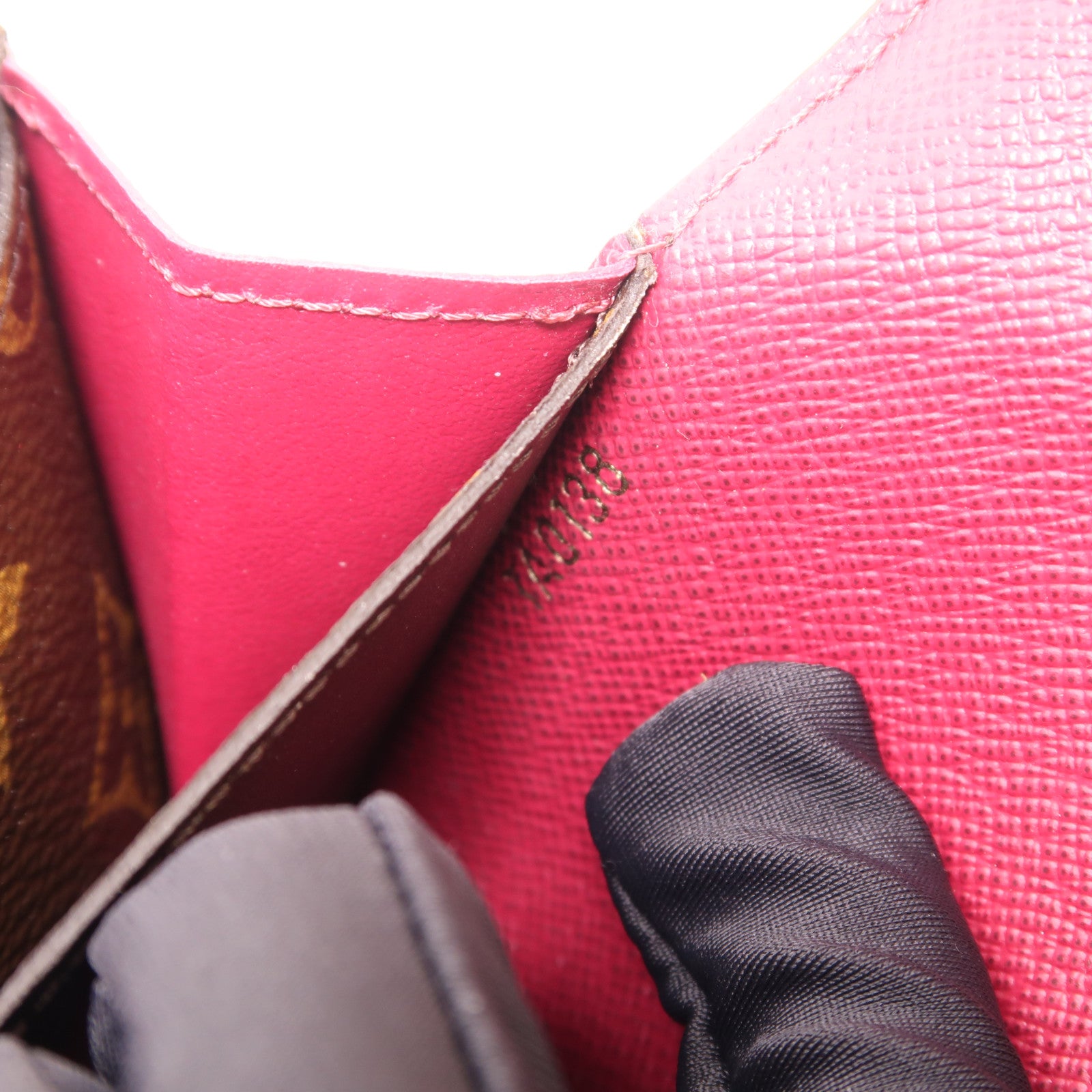 LOUIS VUITTON Monogram Emilie Long Wallet金扣長錢包