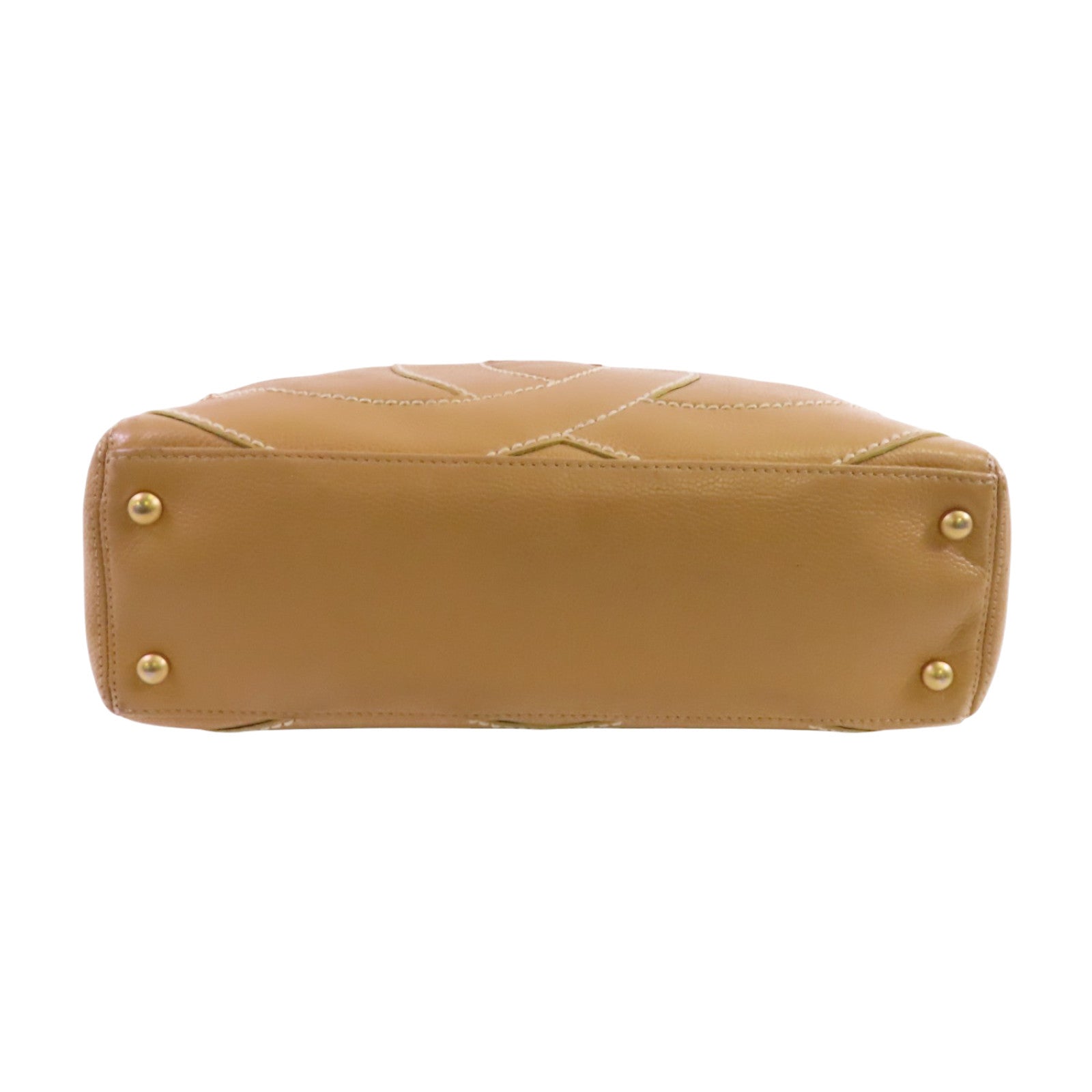 CHANEL 牛皮皮革Vintage Shoulder Bag金扣肩背袋