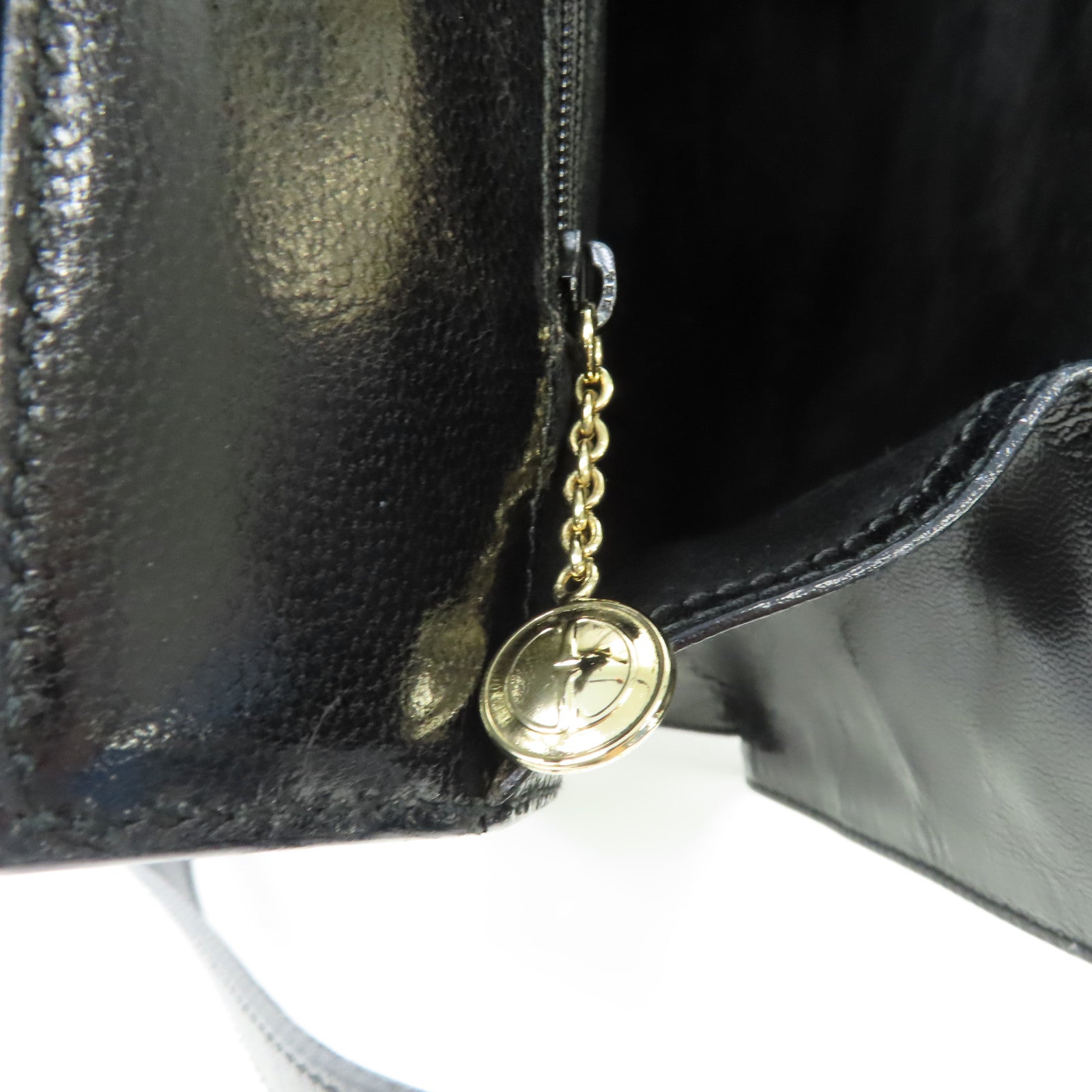 GUCCI 牛皮皮革Shoulder Bag金扣肩背袋黑色