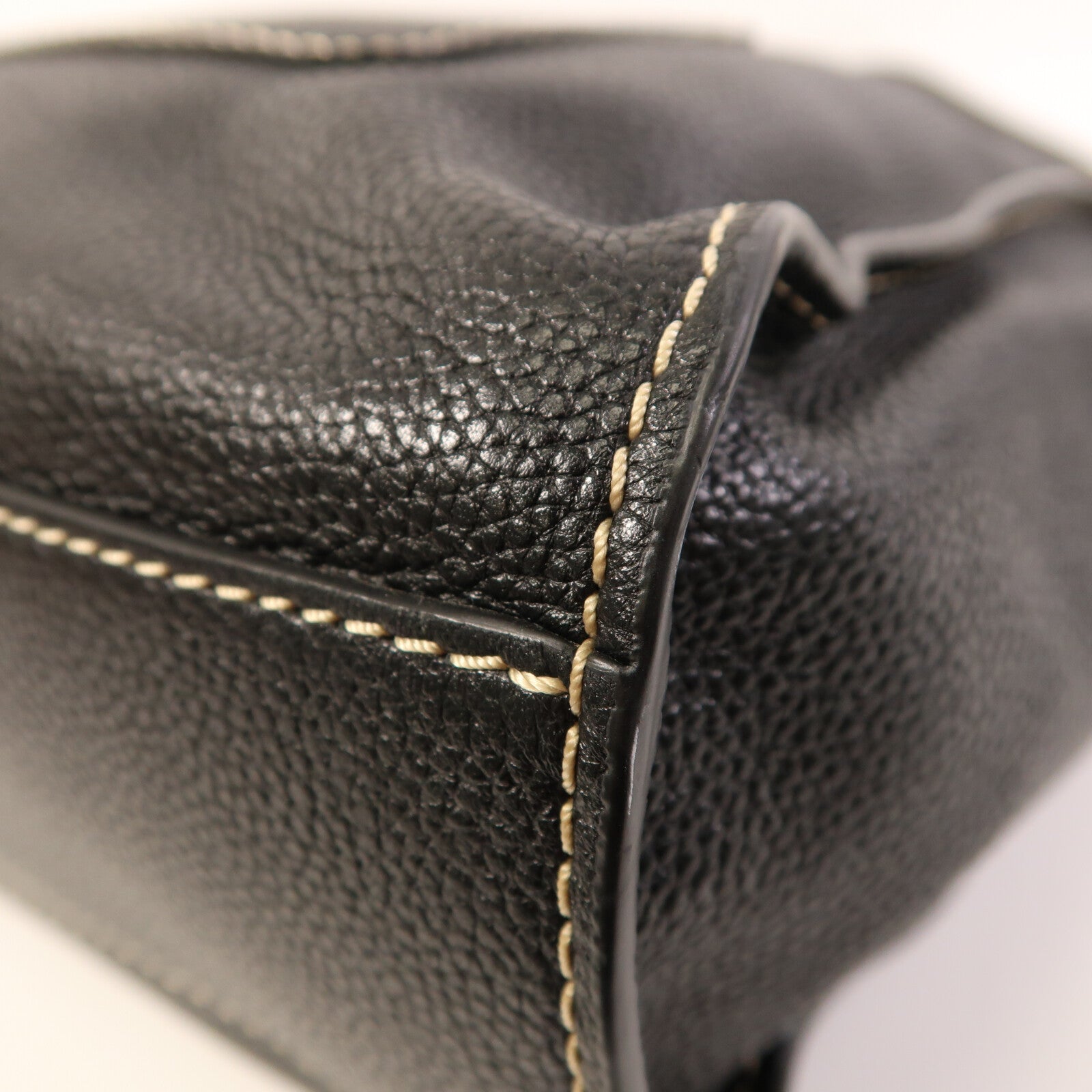 MARC JACOBS 皮革Tote Bag銀扣肩背袋