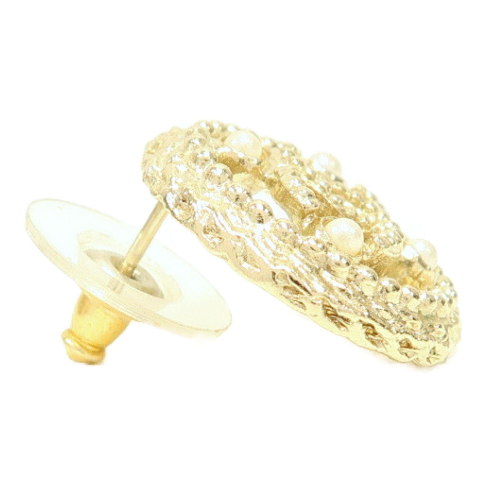 CHANEL 金屬Earrings耳環金色