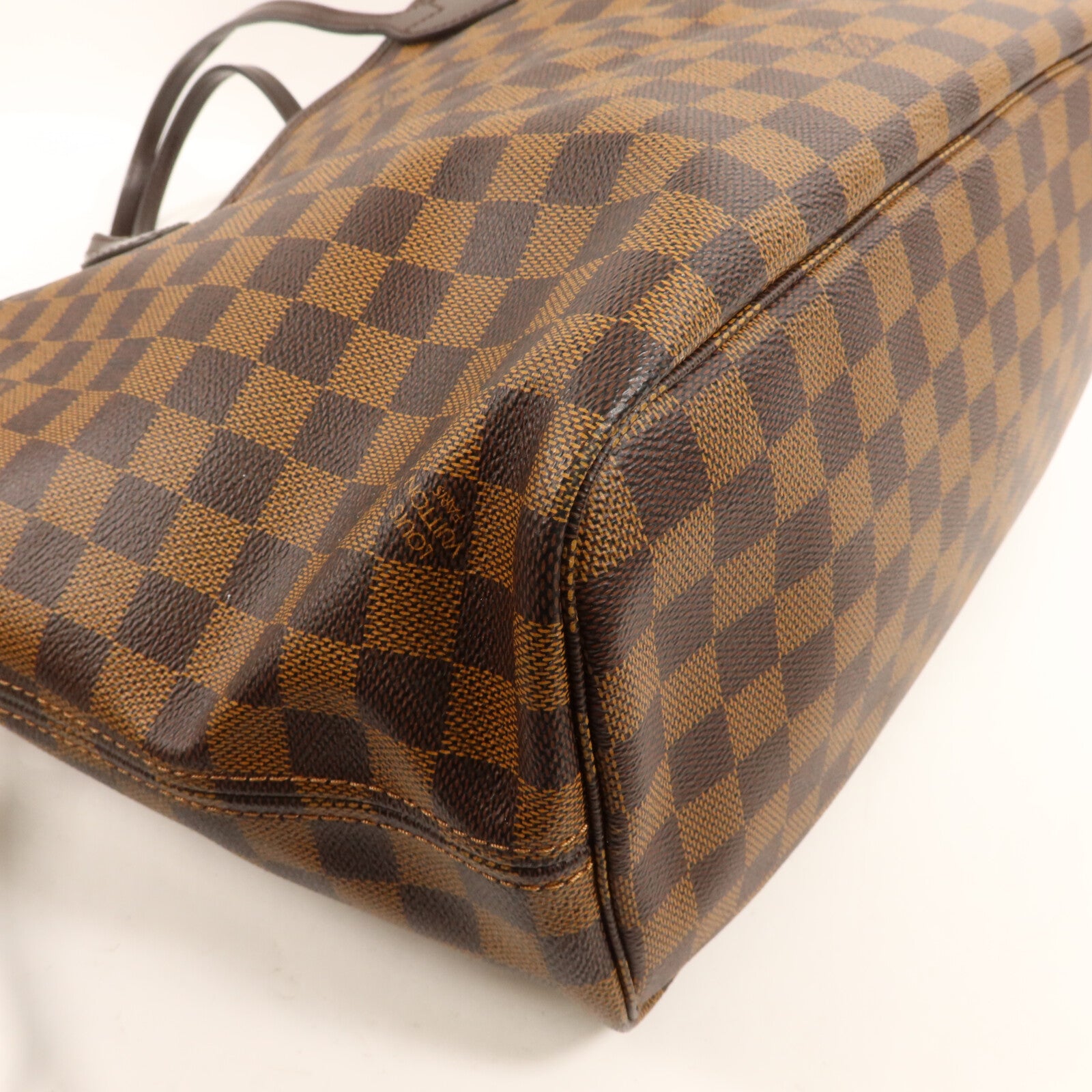 LOUIS VUITTON Damier Neverfull MM肩背袋