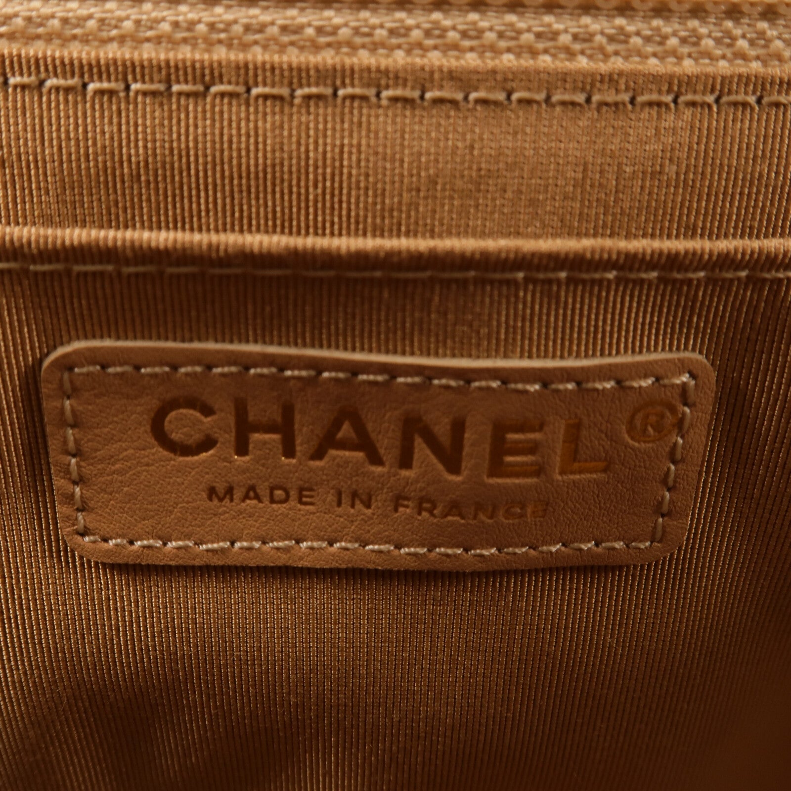 CHANEL 牛皮皮革Chain Shoulder鏈帶肩背袋