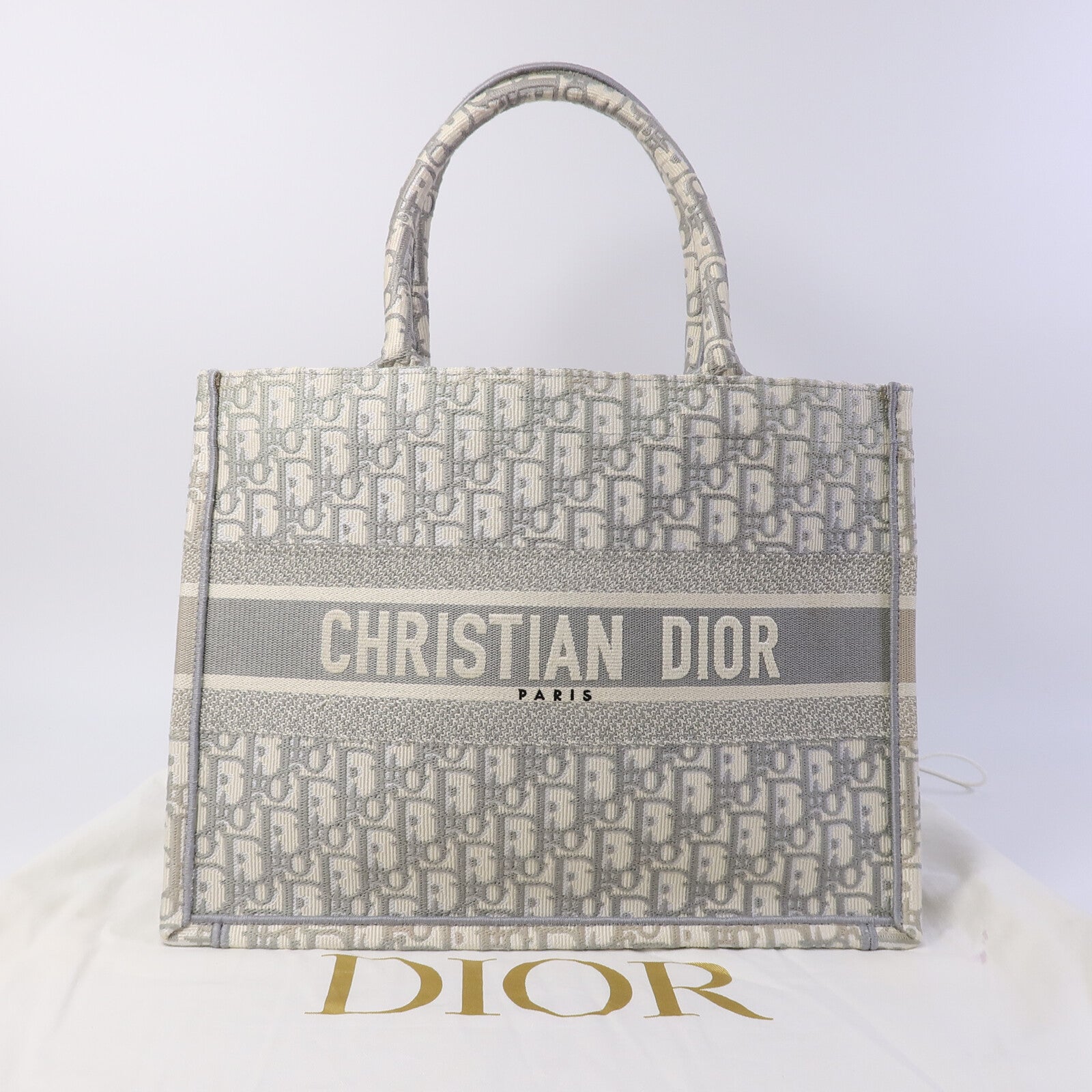 Dior 帆布Book Tote Medium肩背袋