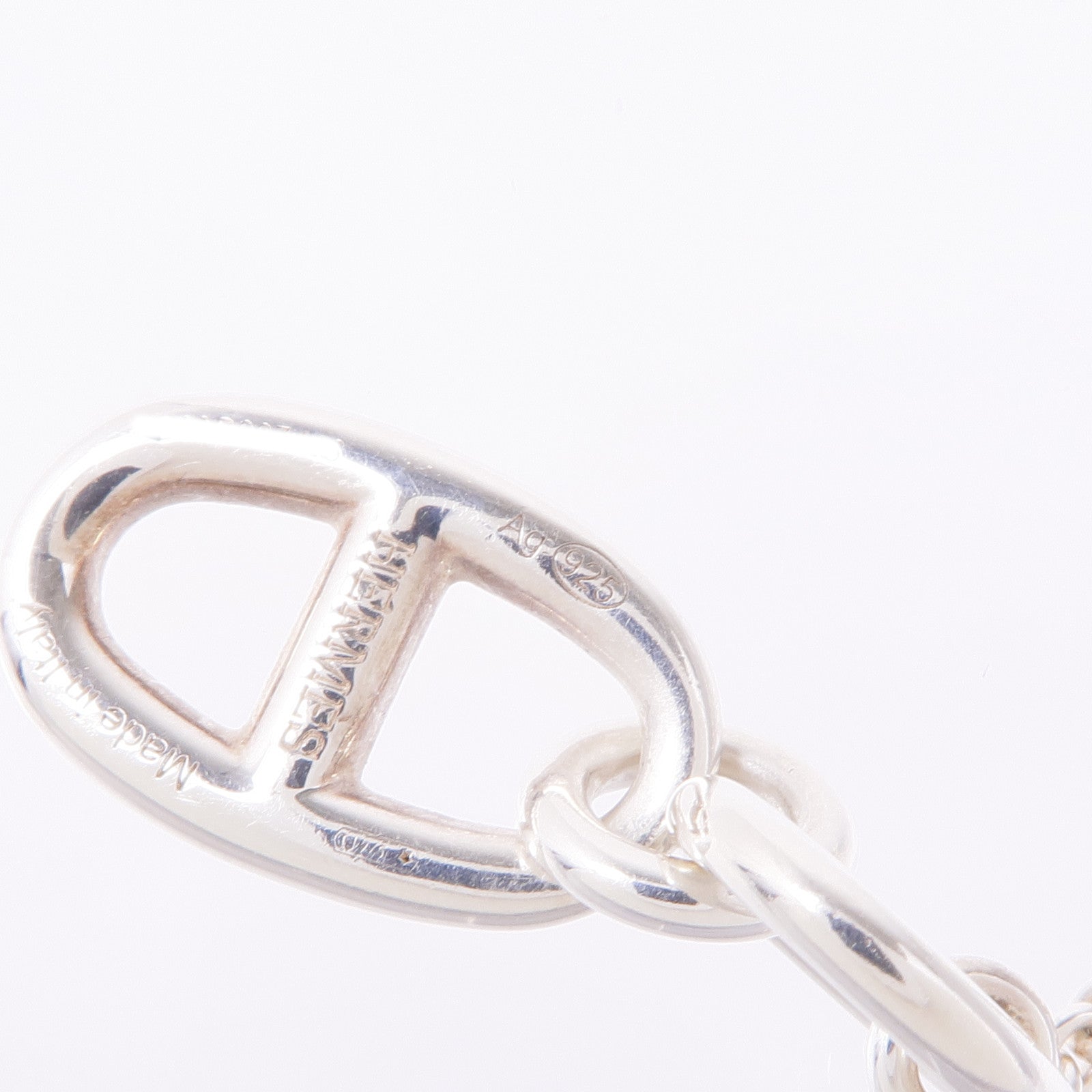 HERMES 925純銀Chaine D'Ancre項鍊