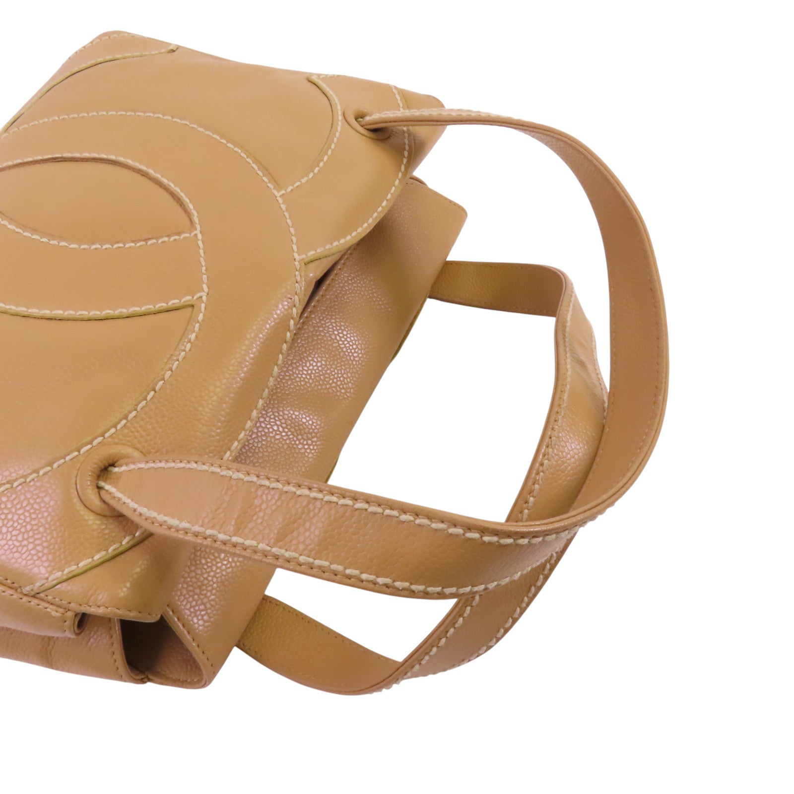 CHANEL 牛皮皮革Vintage Shoulder Bag金扣肩背袋