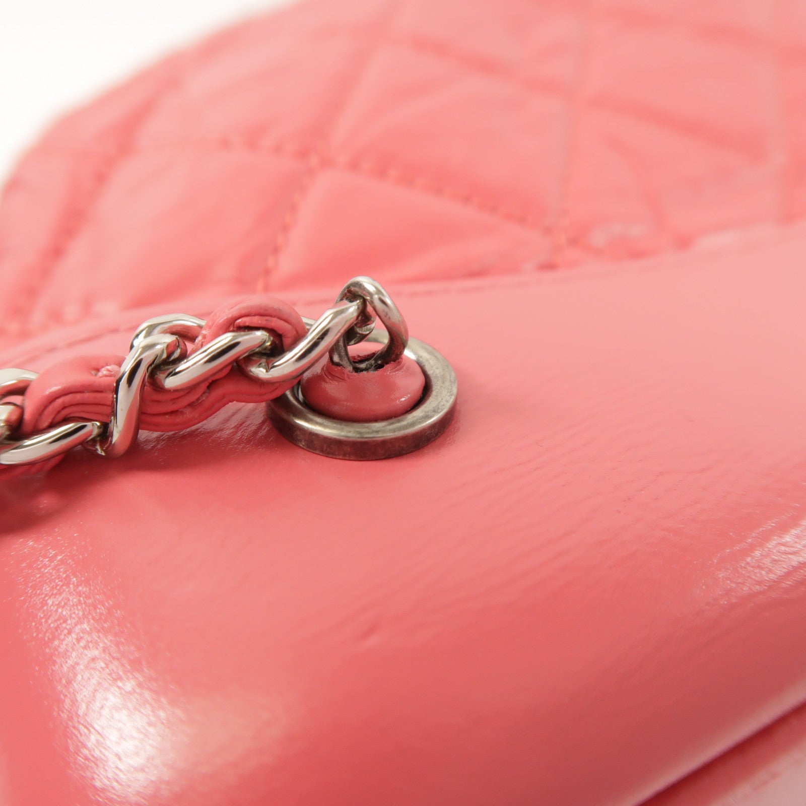 CHANEL 牛皮皮革Gabrielle Backpack鏈帶肩背袋