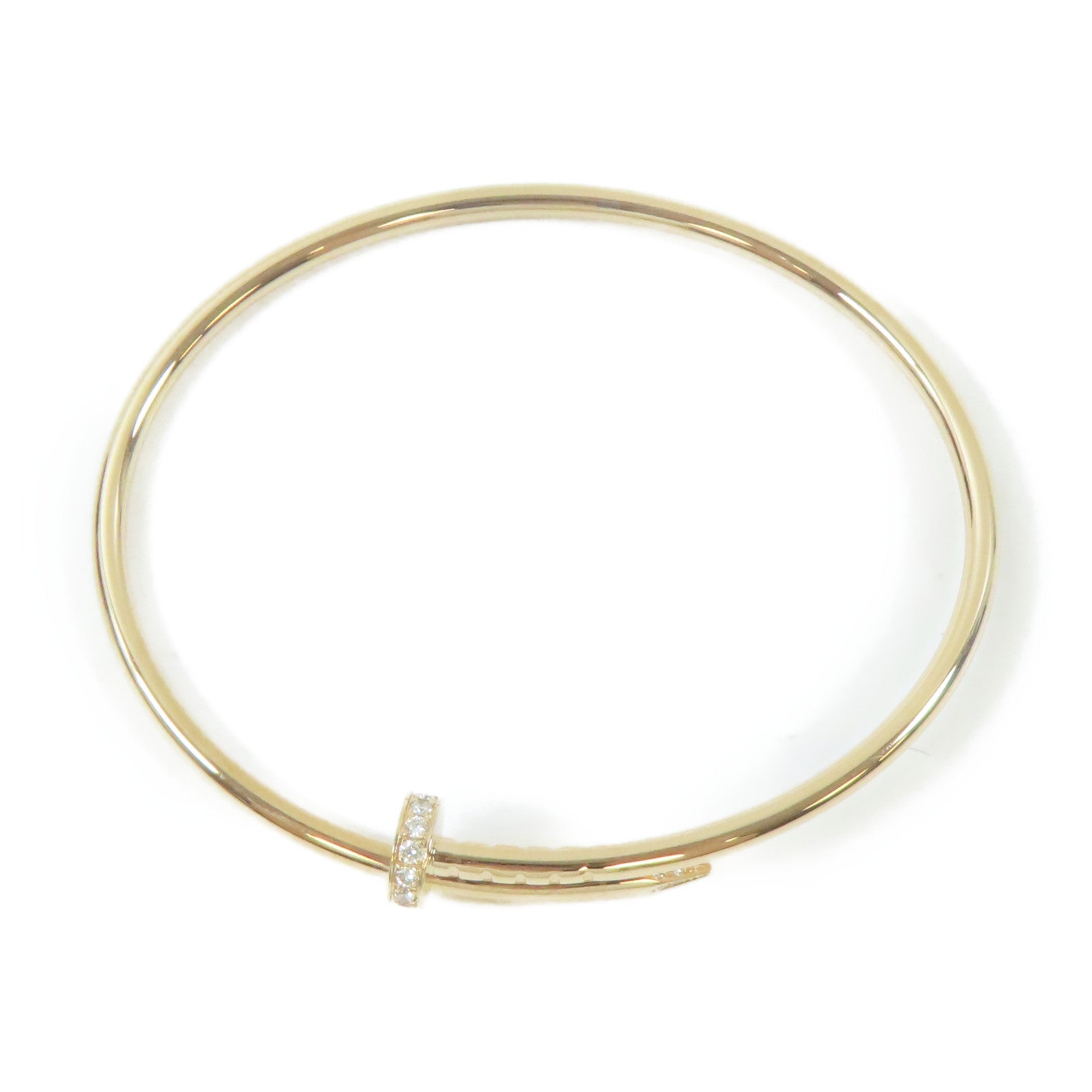 CARTIER 【激減優惠】18K玫瑰金JustUn Clou Bracelet手鐲Cartier#17