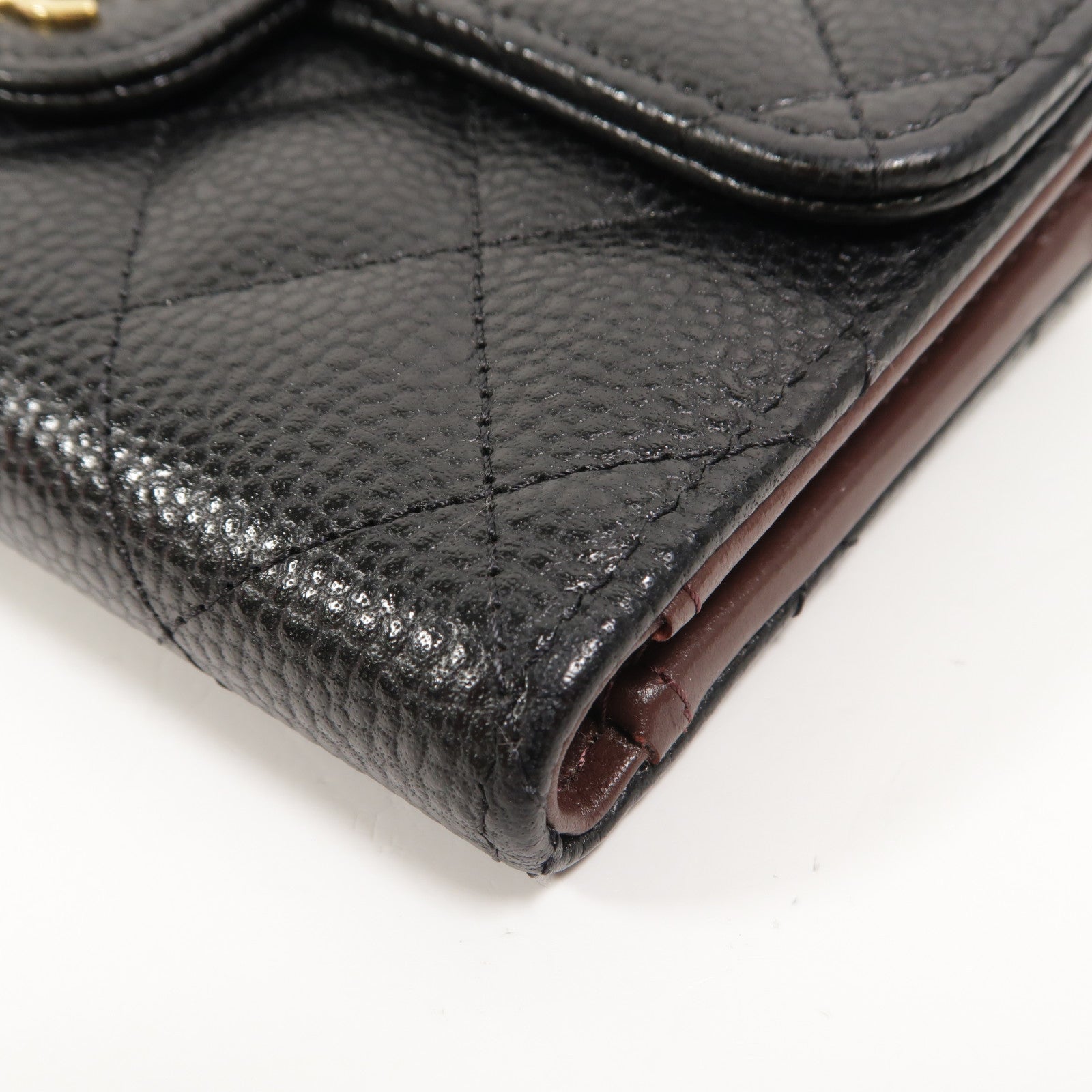 CHANEL 牛皮皮革Classic Medium Flap Wallet長錢包