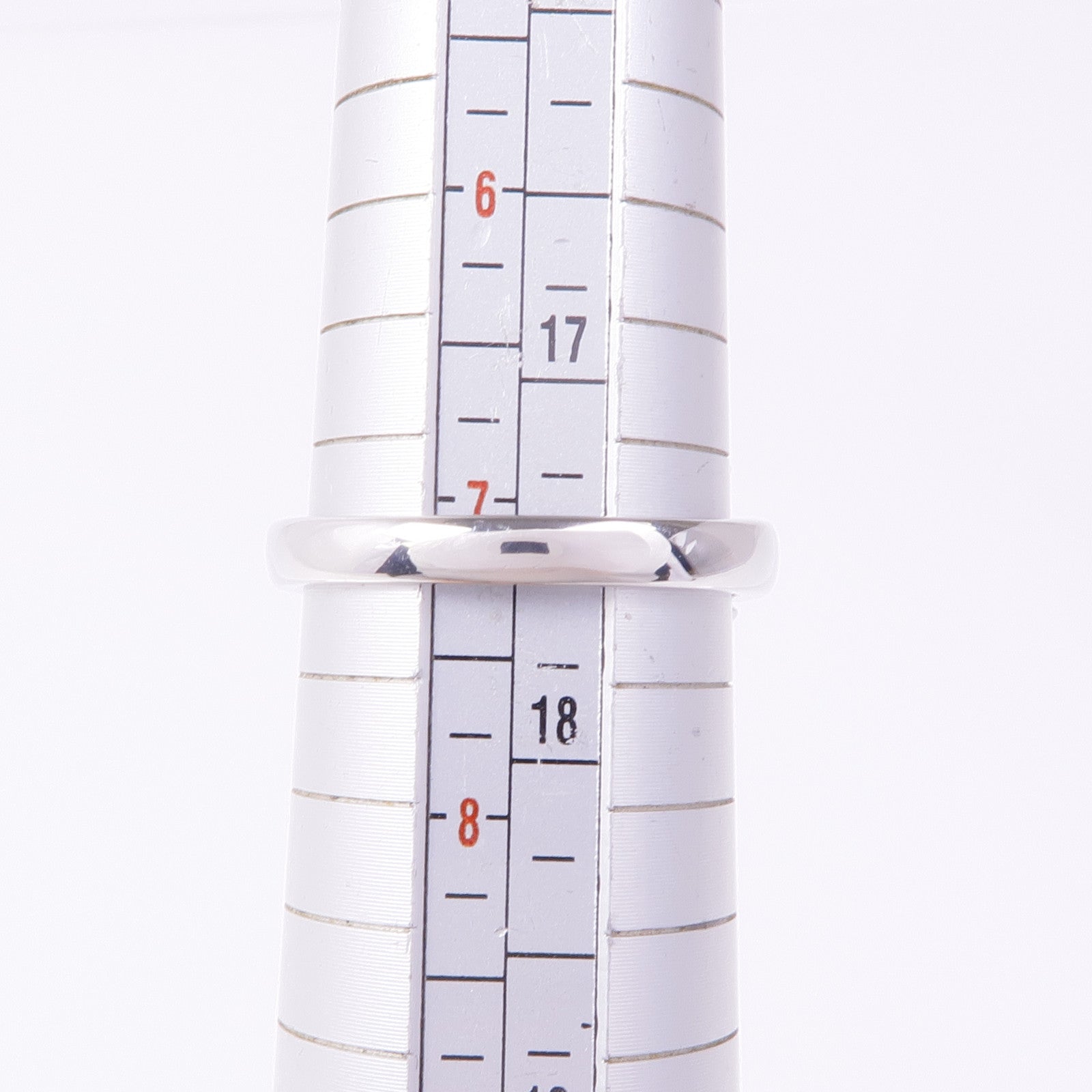 JEWELRY PT900鉑金Emerald Diamond Ring綠寶石/鑽石戒指US#7