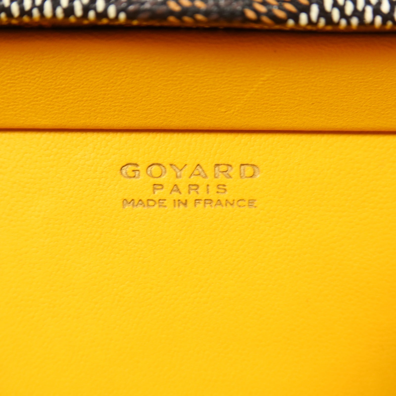 GOYARD 塗層帆布Minaudiere Trunk金扣肩背袋