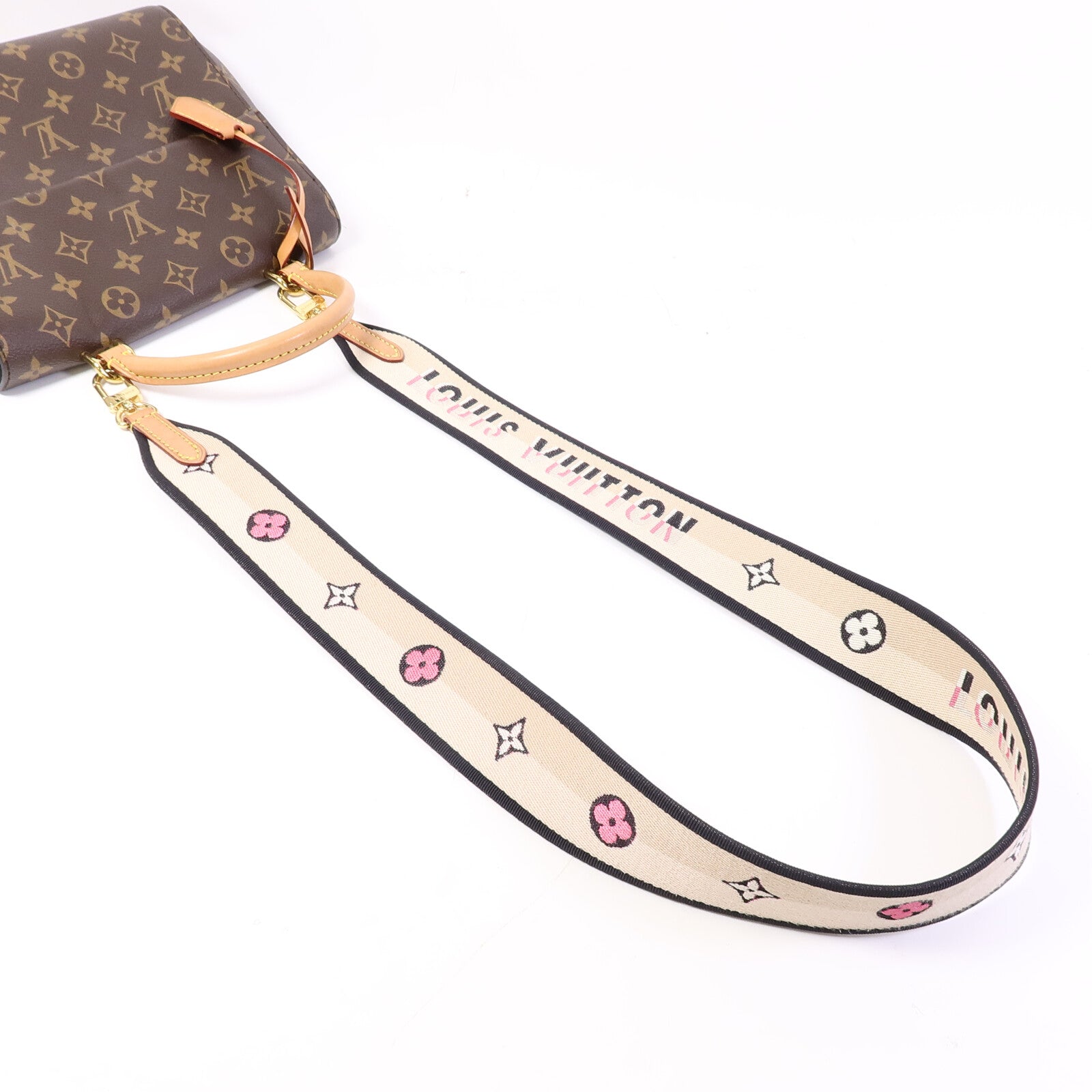 LOUIS VUITTON Monogram Cluny BB手挽肩背兩用袋