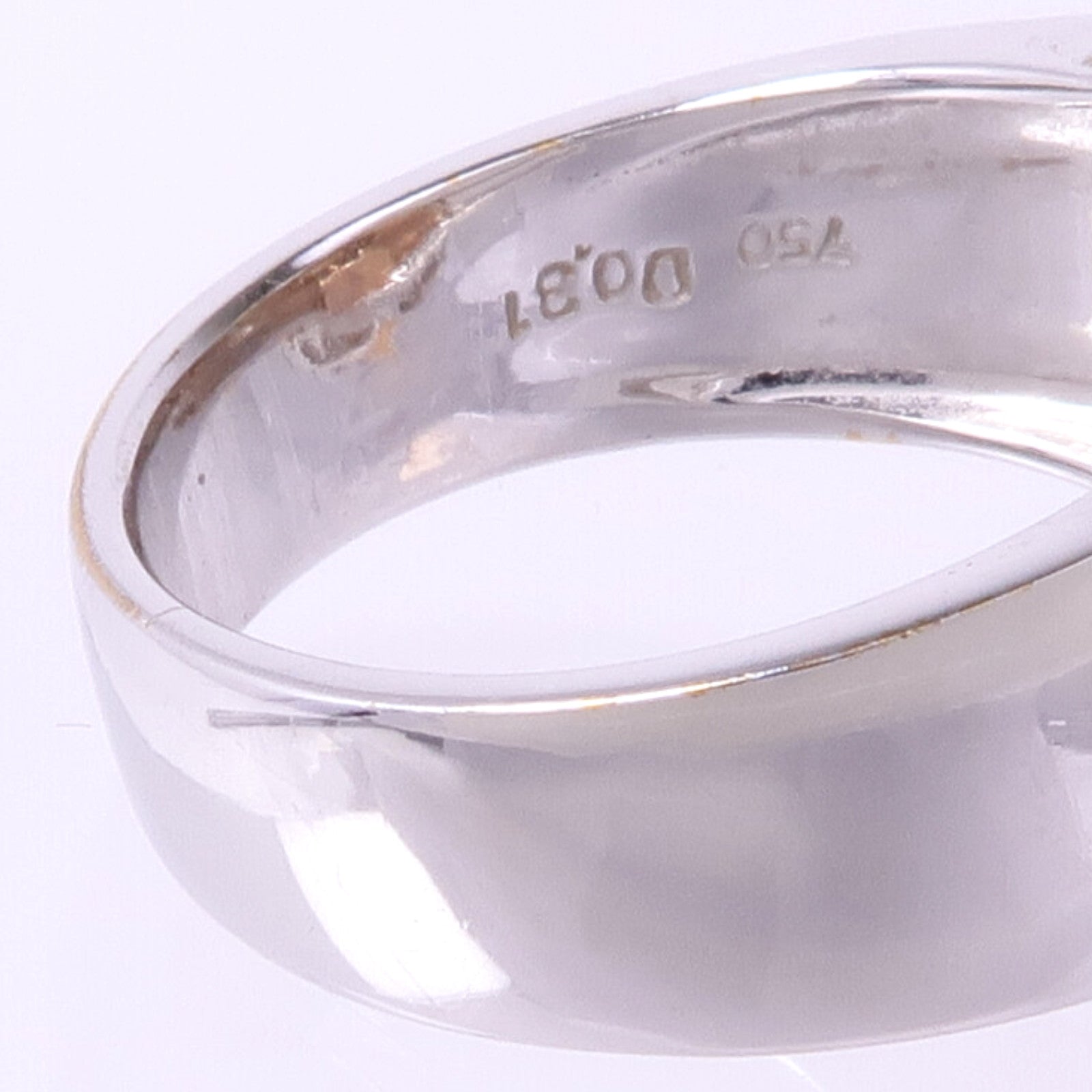 JEWELRY 18K黃金/白金/玫瑰金Ruby Diamond Ring紅寶石/鑽石戒指US#6