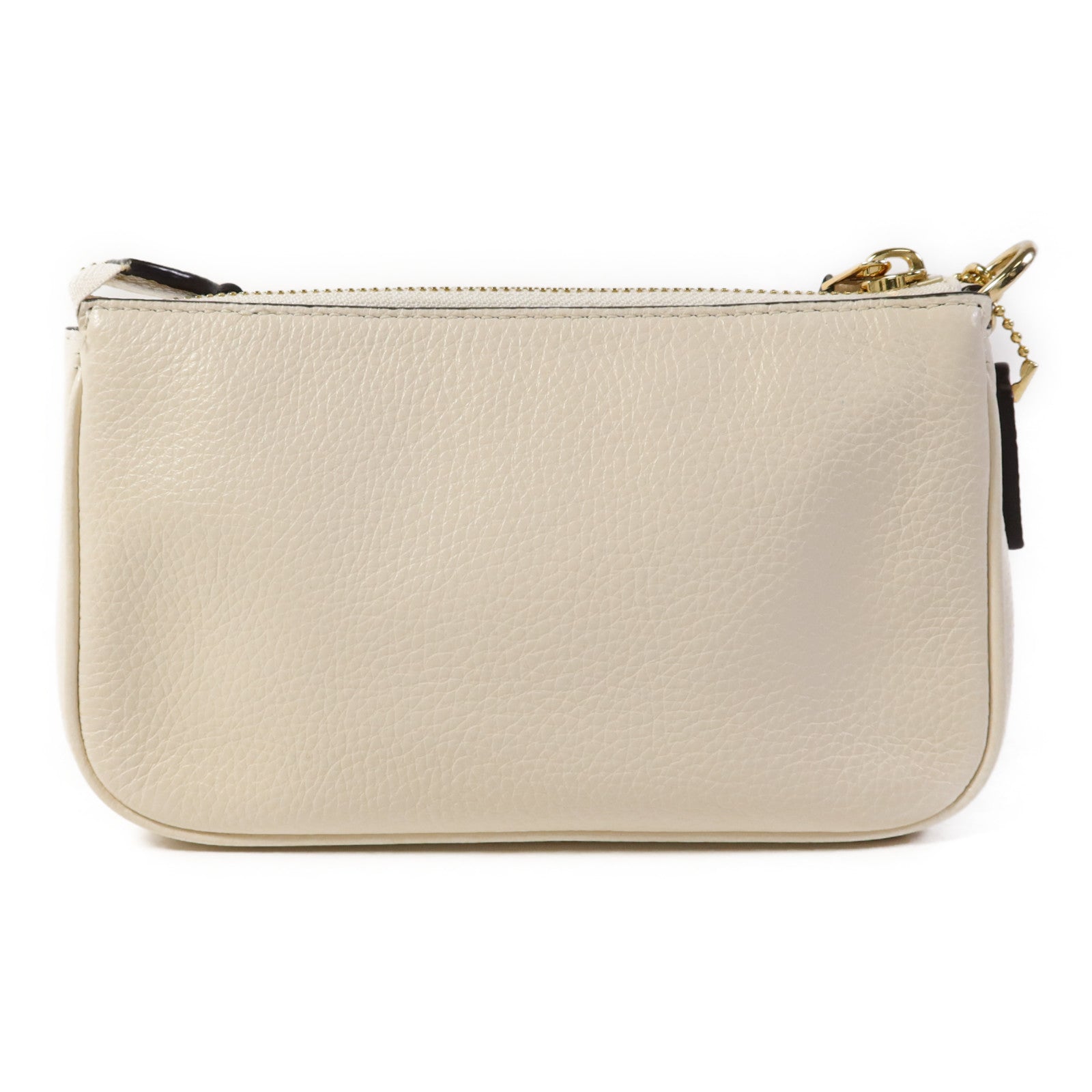 COACH 牛皮皮革Handbag金扣手挽袋
