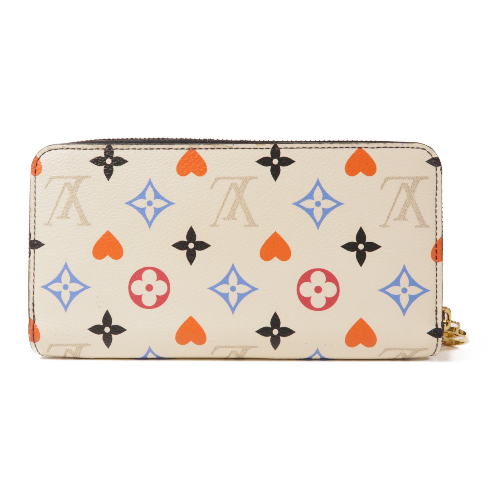 LOUIS VUITTON Monogram Game On Zippy Wallet金扣長錢包