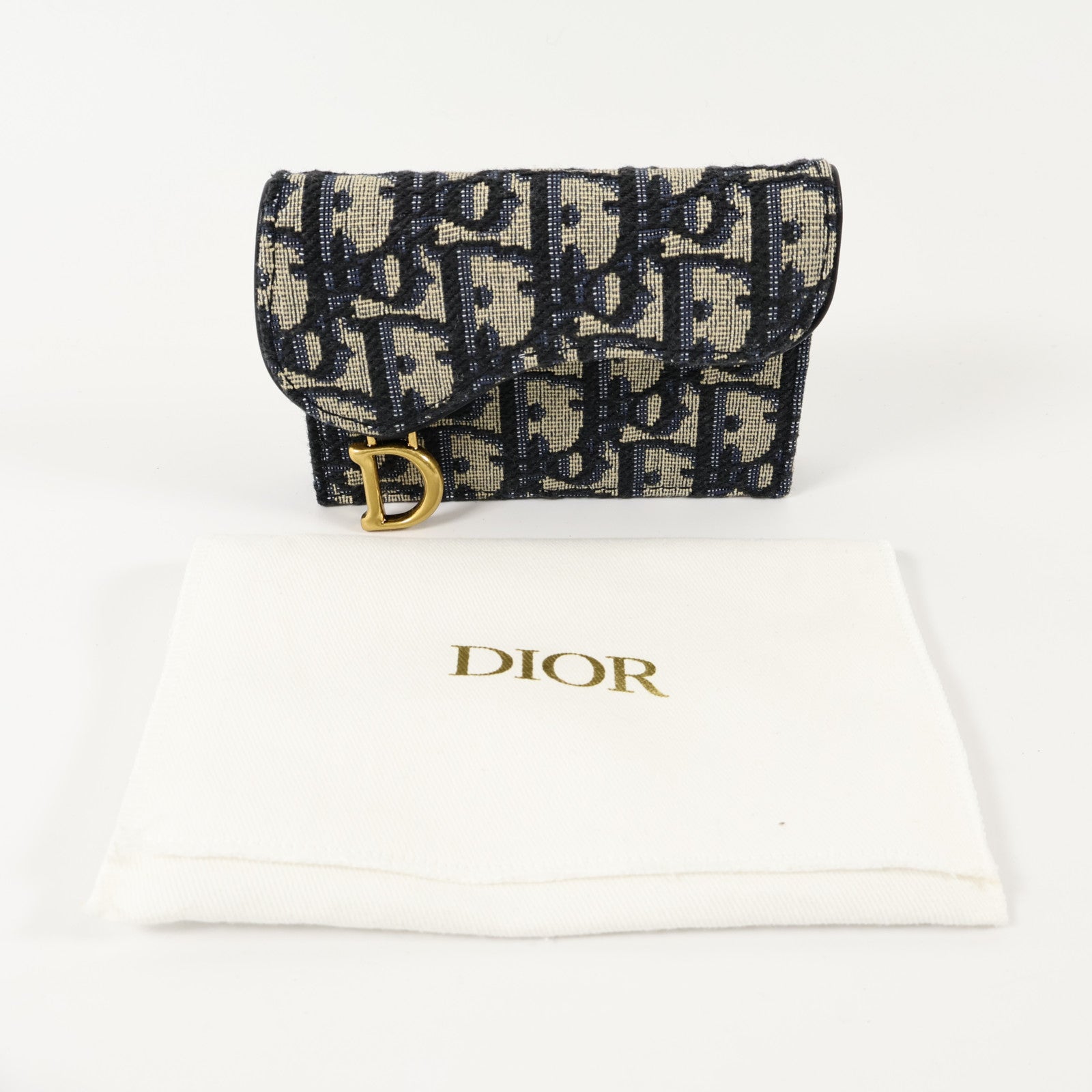 Dior 帆布Saddle Bloom Card Case卡片套