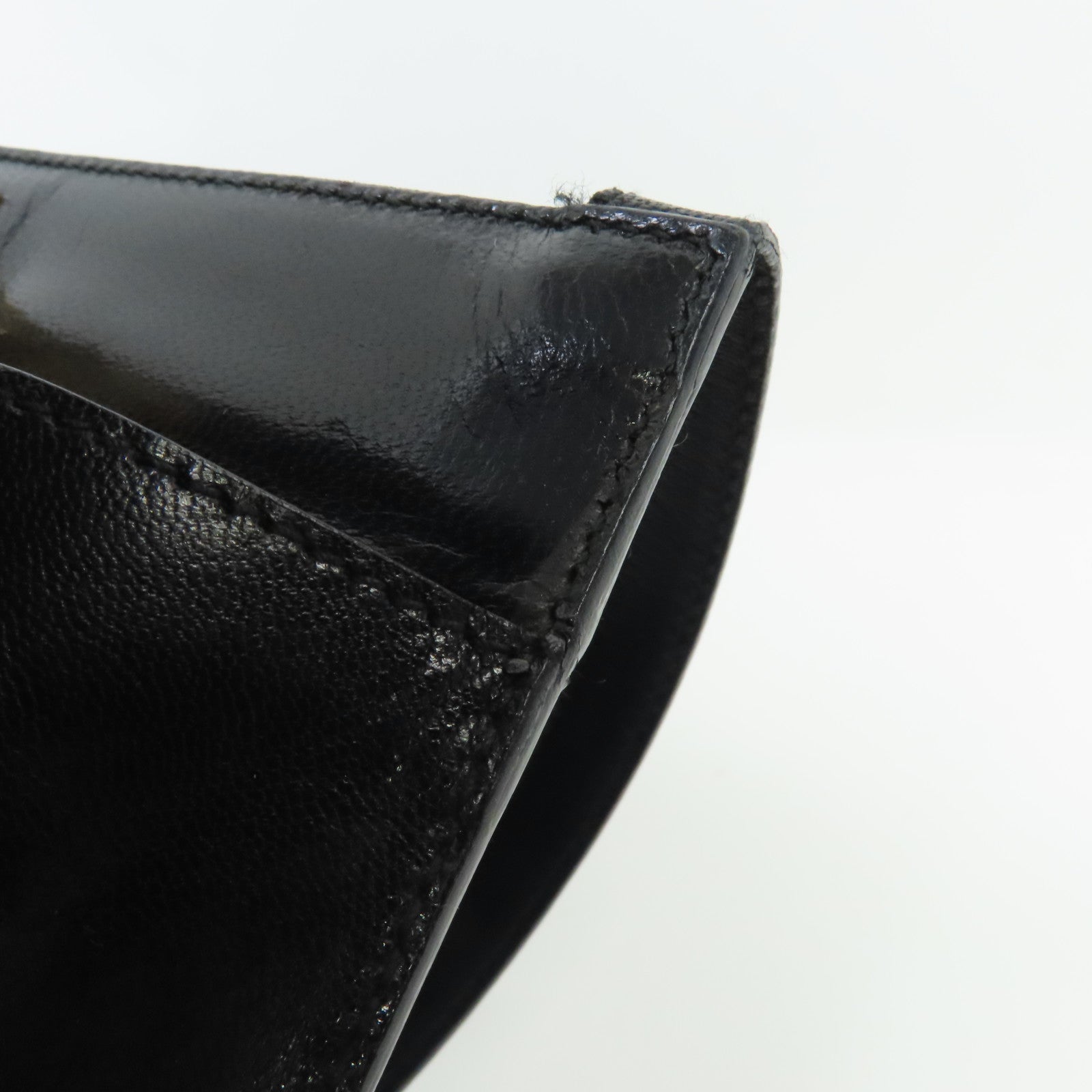 GUCCI 牛皮皮革Shoulder Bag金扣肩背袋黑色