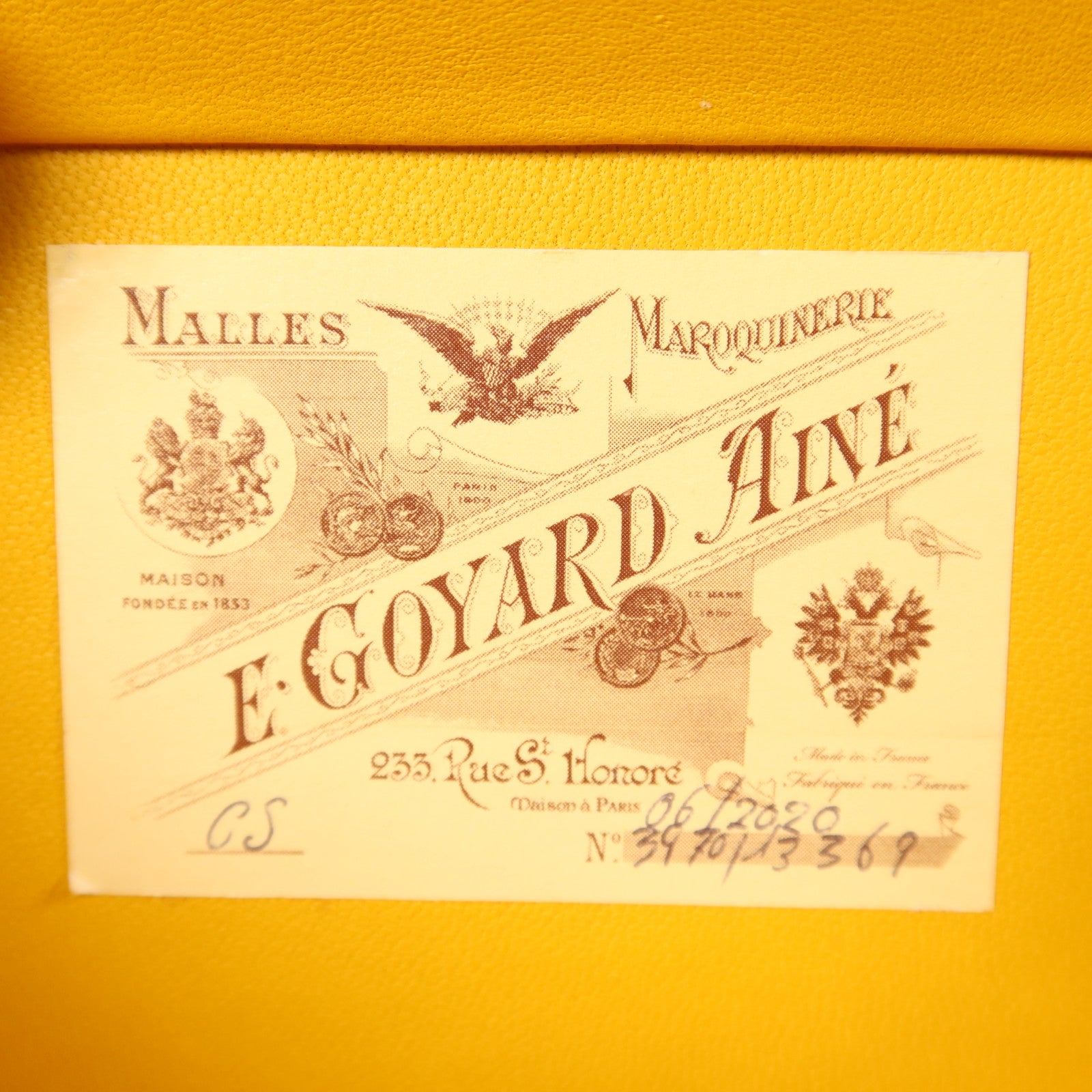 GOYARD 塗層帆布Minaudiere Trunk金扣肩背袋