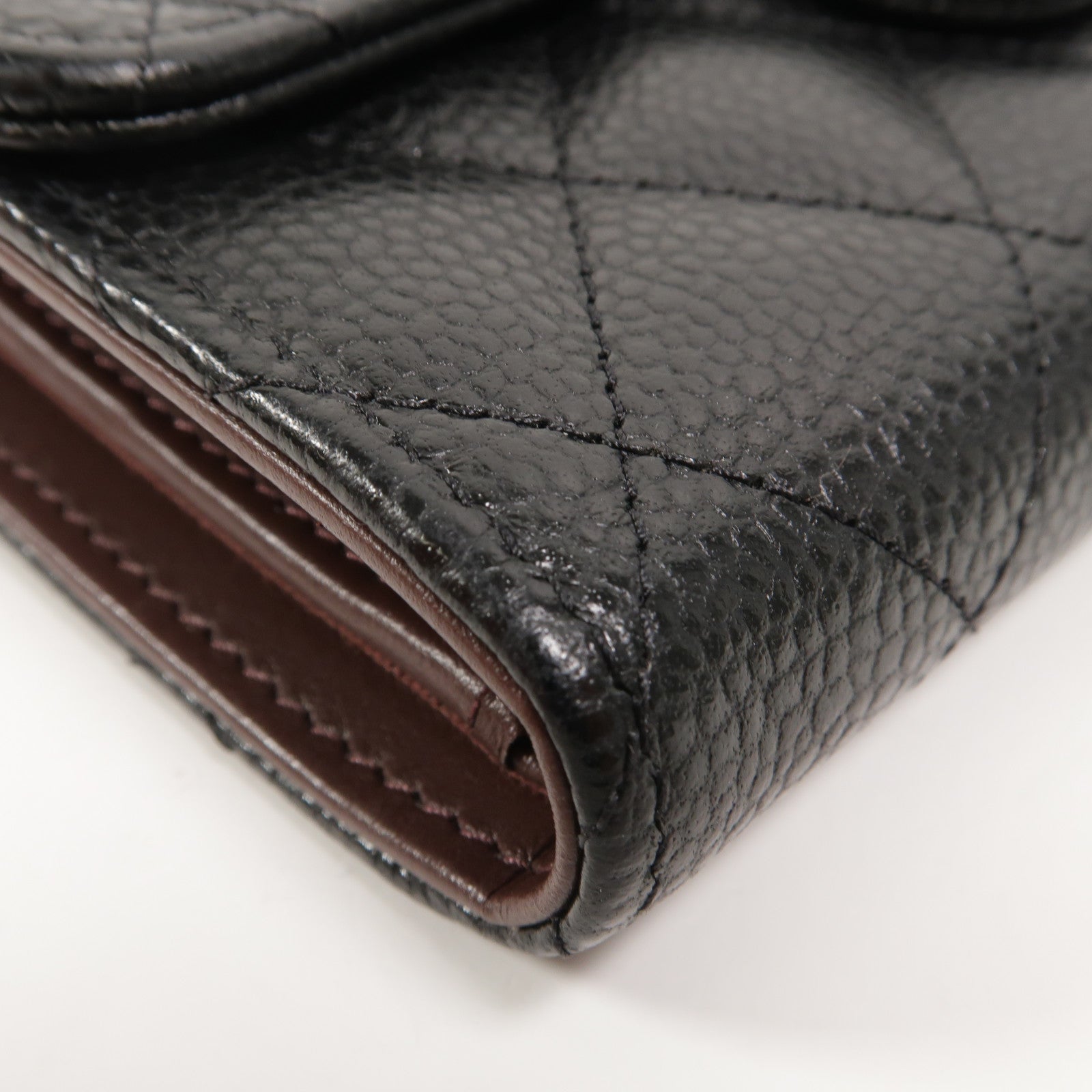 CHANEL 牛皮皮革Classic Medium Flap Wallet長錢包