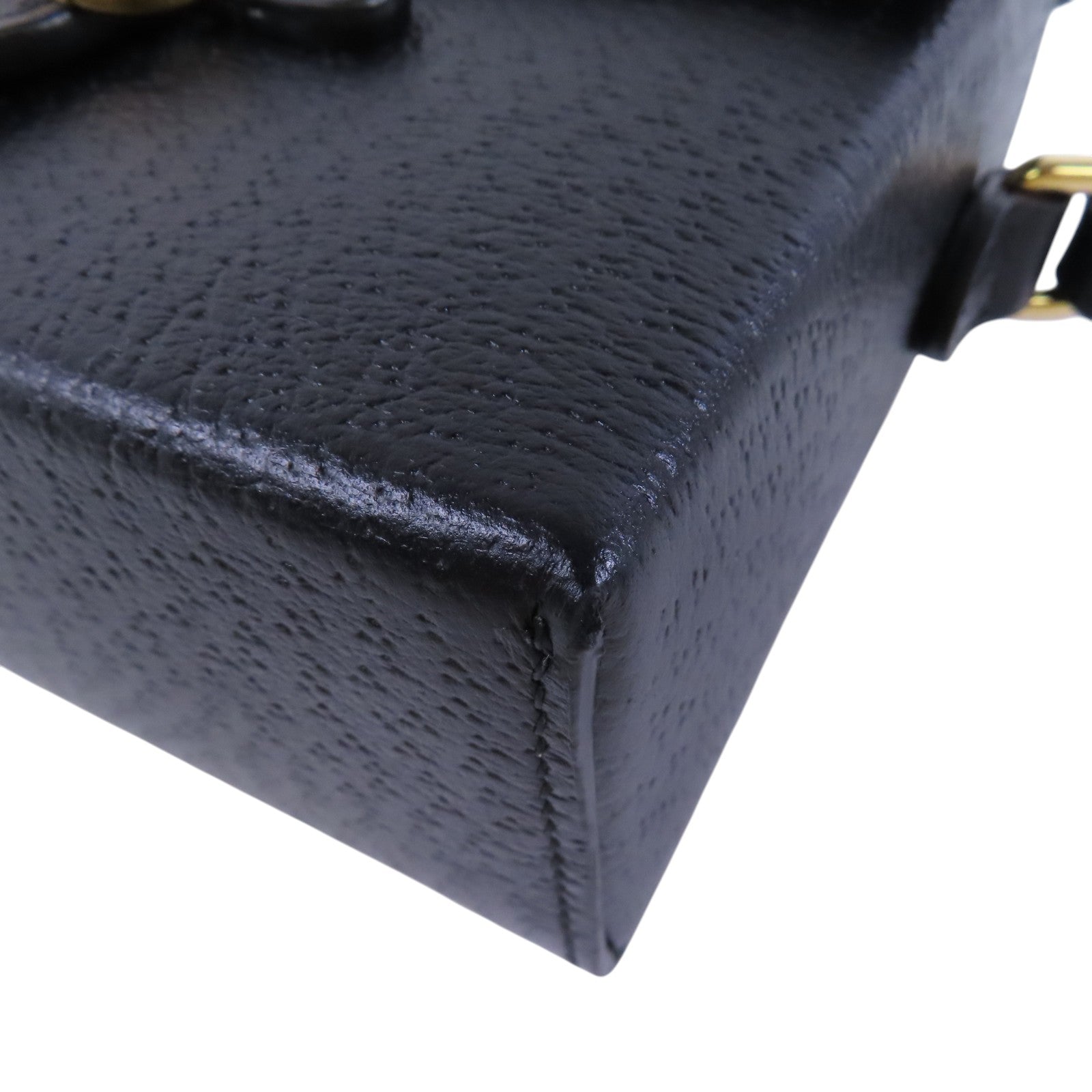 GUCCI 牛皮皮革Horsebit 1955 Shoulder金扣肩背袋