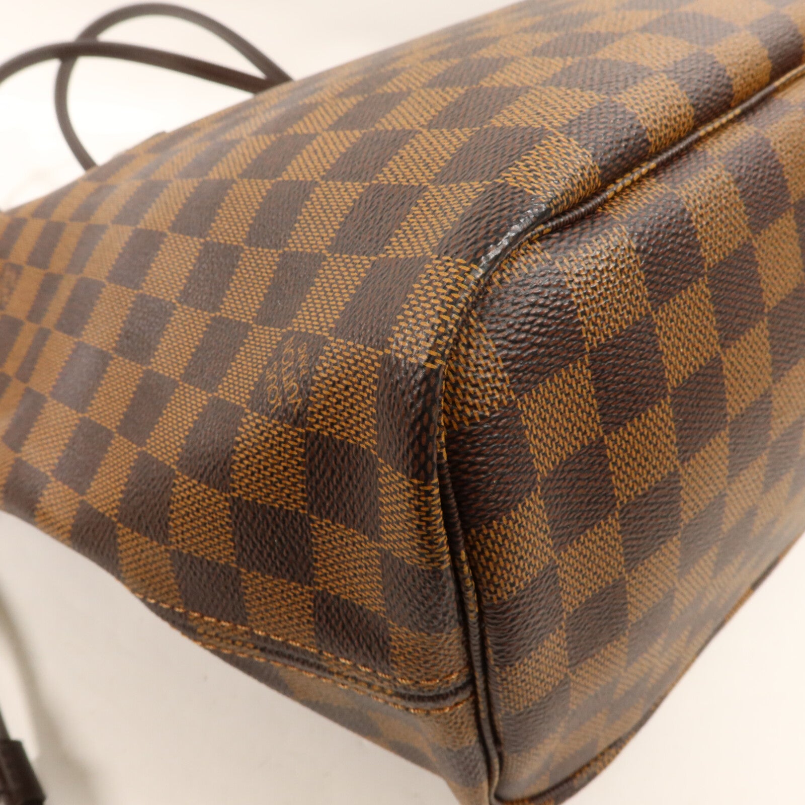 LOUIS VUITTON Damier Neverfull MM肩背袋