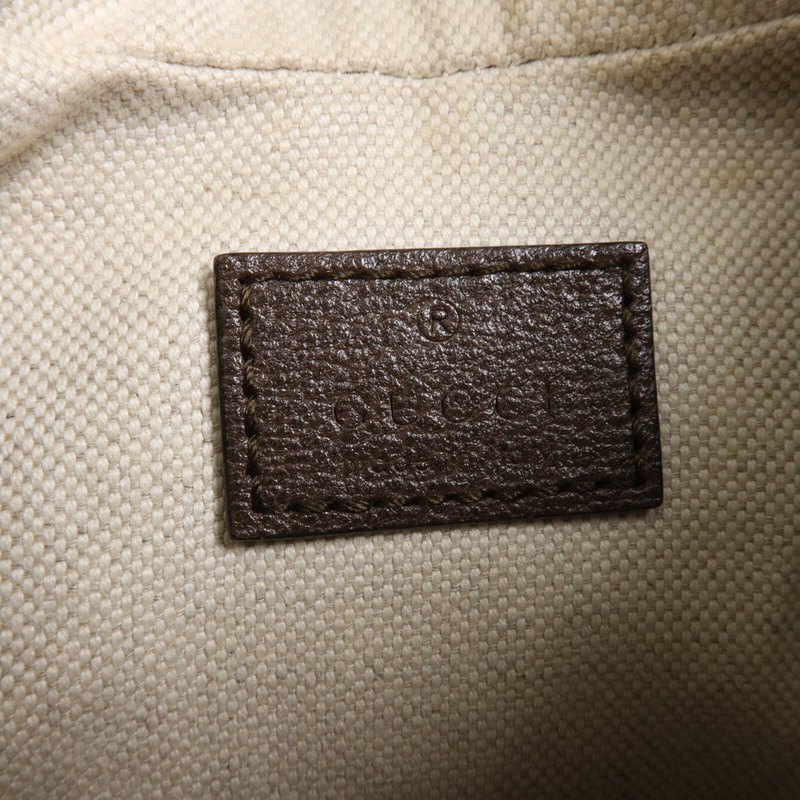 GUCCI 塗層帆布Attache Small Shoulder Bag肩背袋