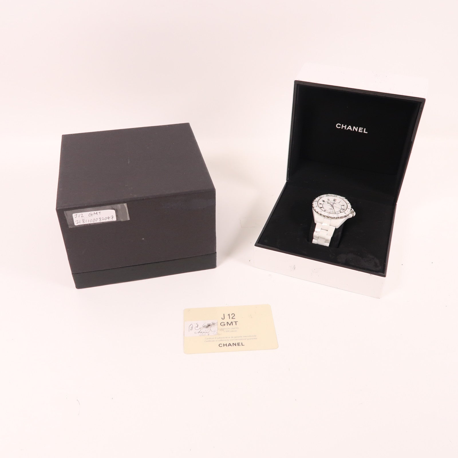 CHANEL J12 GMT陶瓷手錶自動機芯白色
