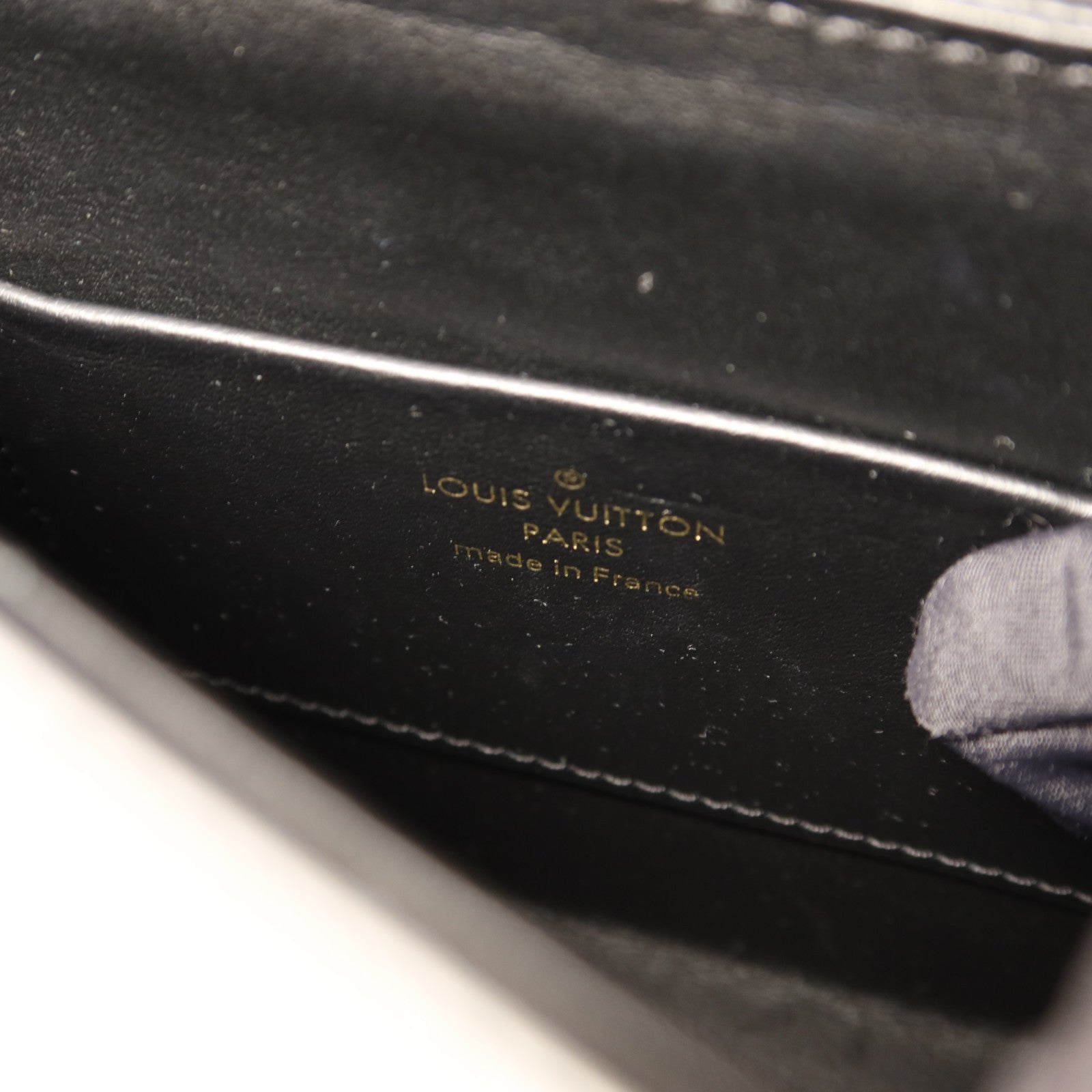 LOUIS VUITTON 牛皮皮革Pochette Thelma金扣肩背袋