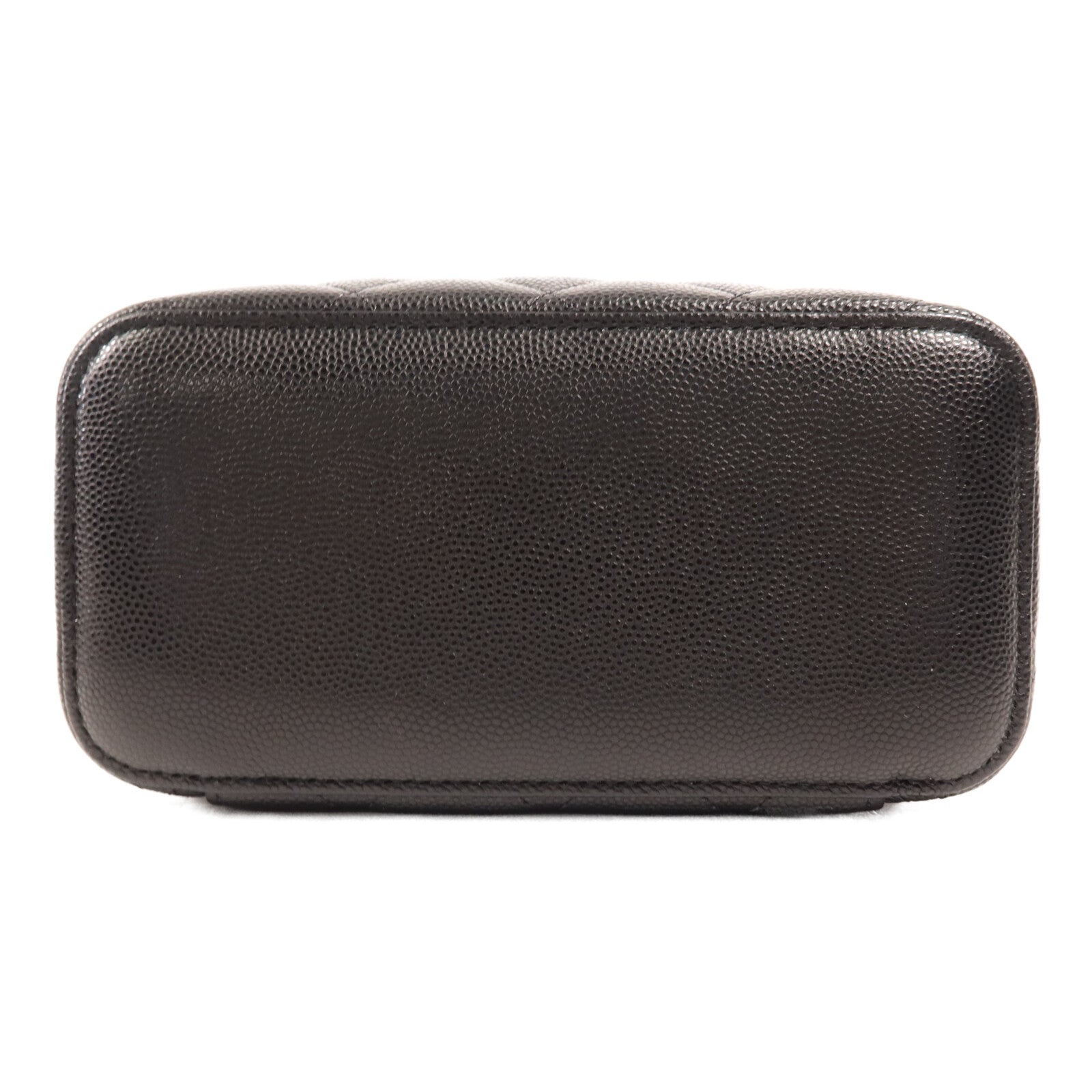 CHANEL 牛皮皮革Vanity Case金扣鏈帶肩背袋