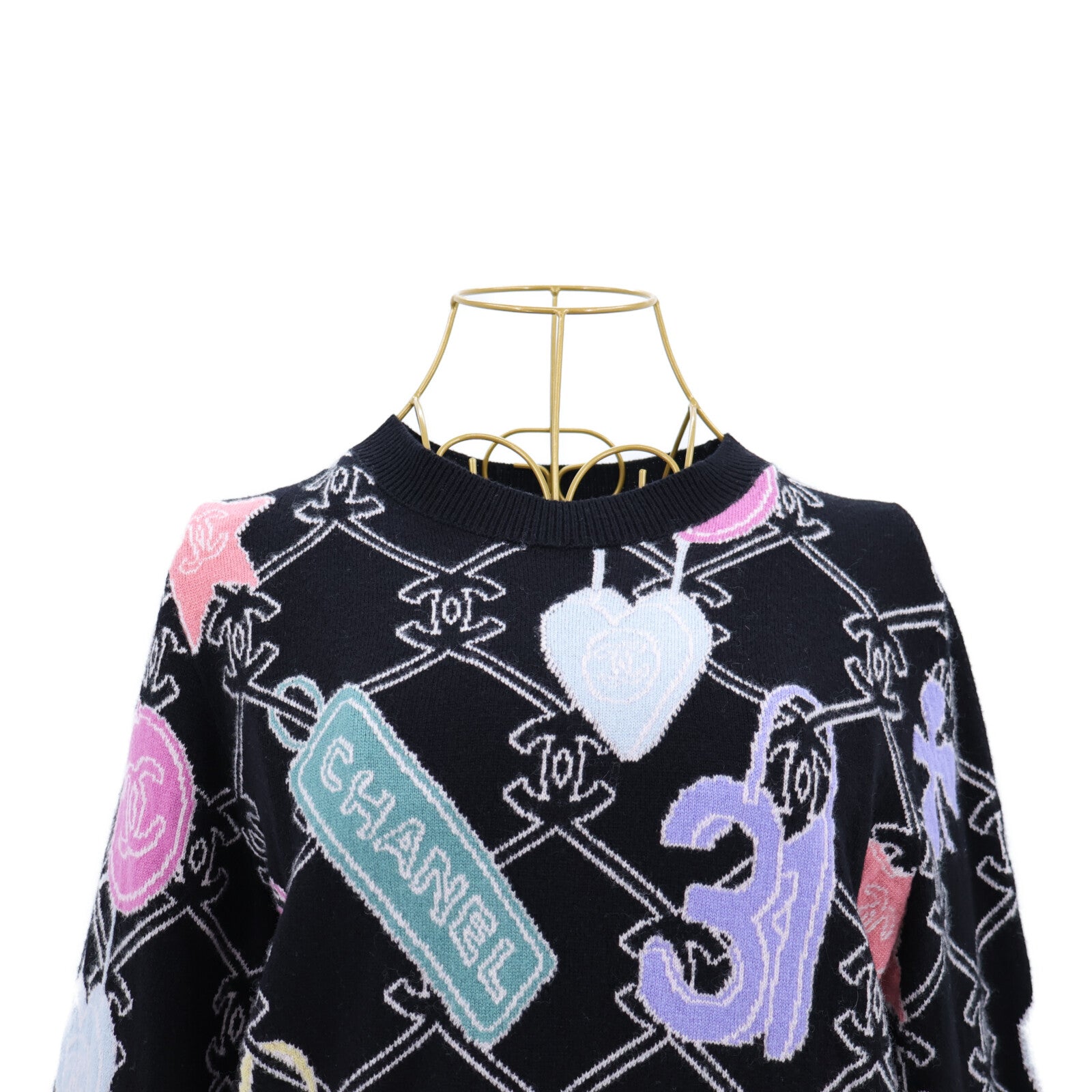 CHANEL Coco Mark Knitwear針織