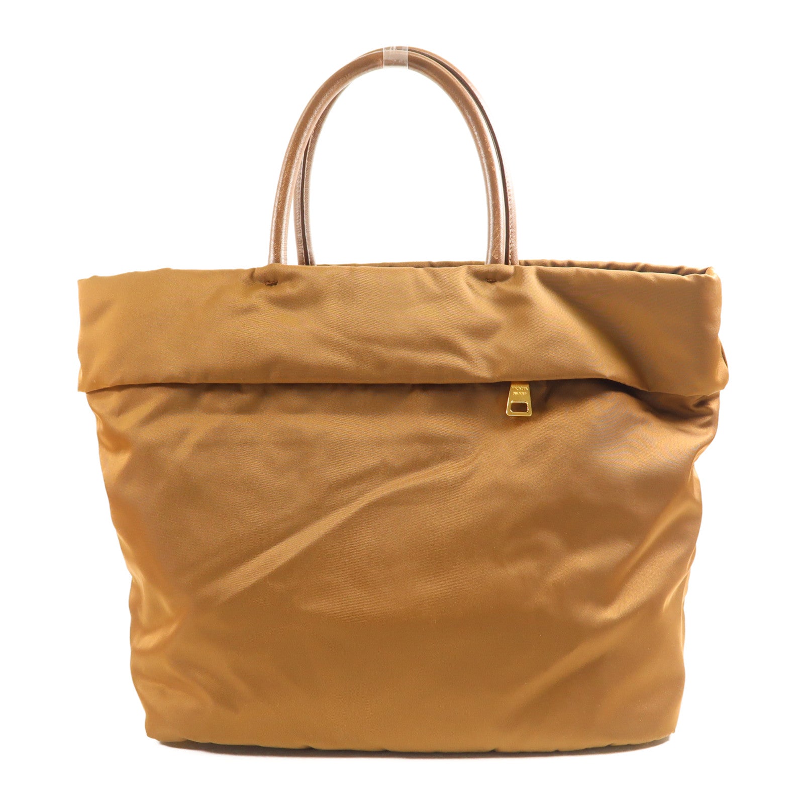 PRADA GHW 2way Shoulder Handbag BN2531 Nylon Brown