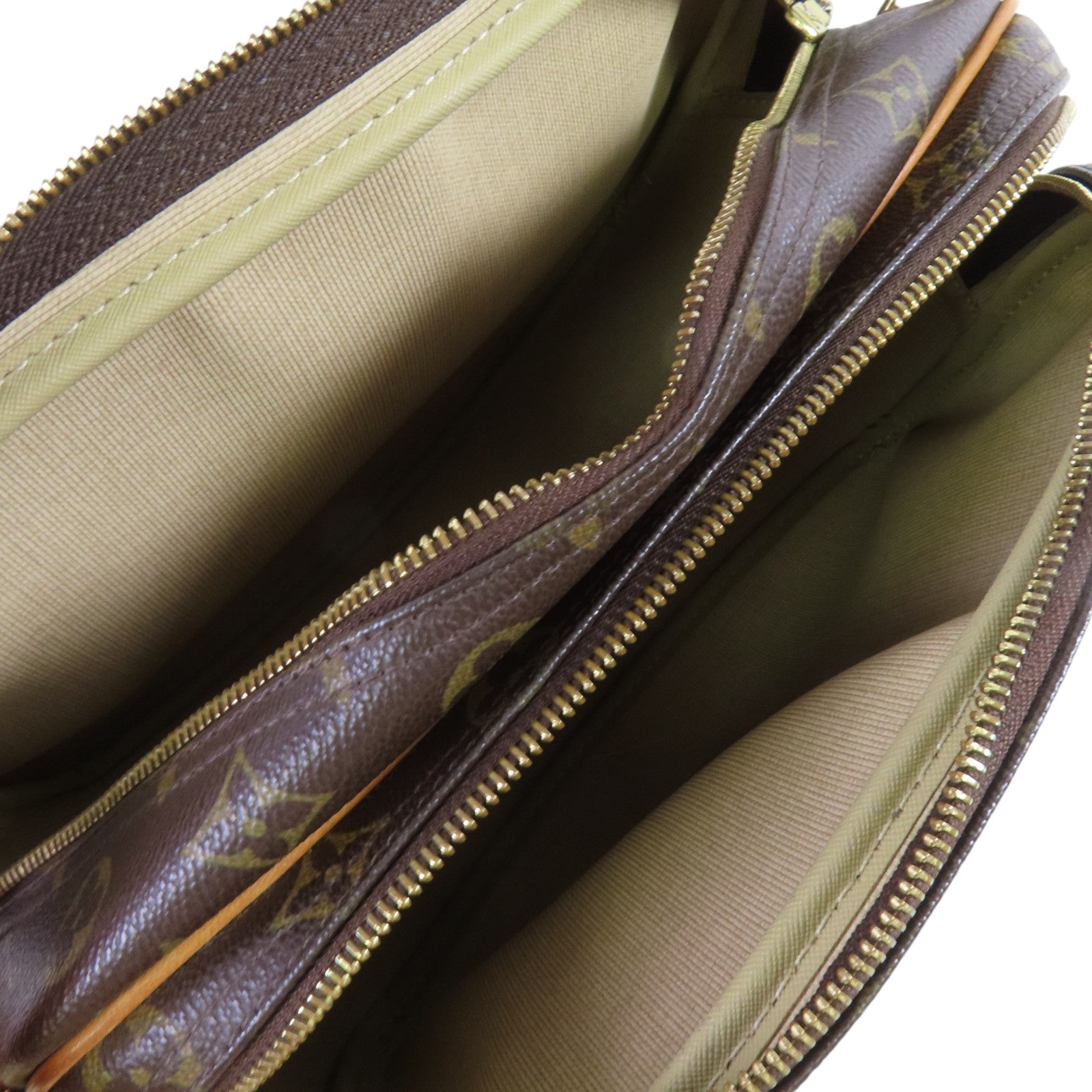 LOUIS VUITTON Monogram Reporter PM金扣肩背袋