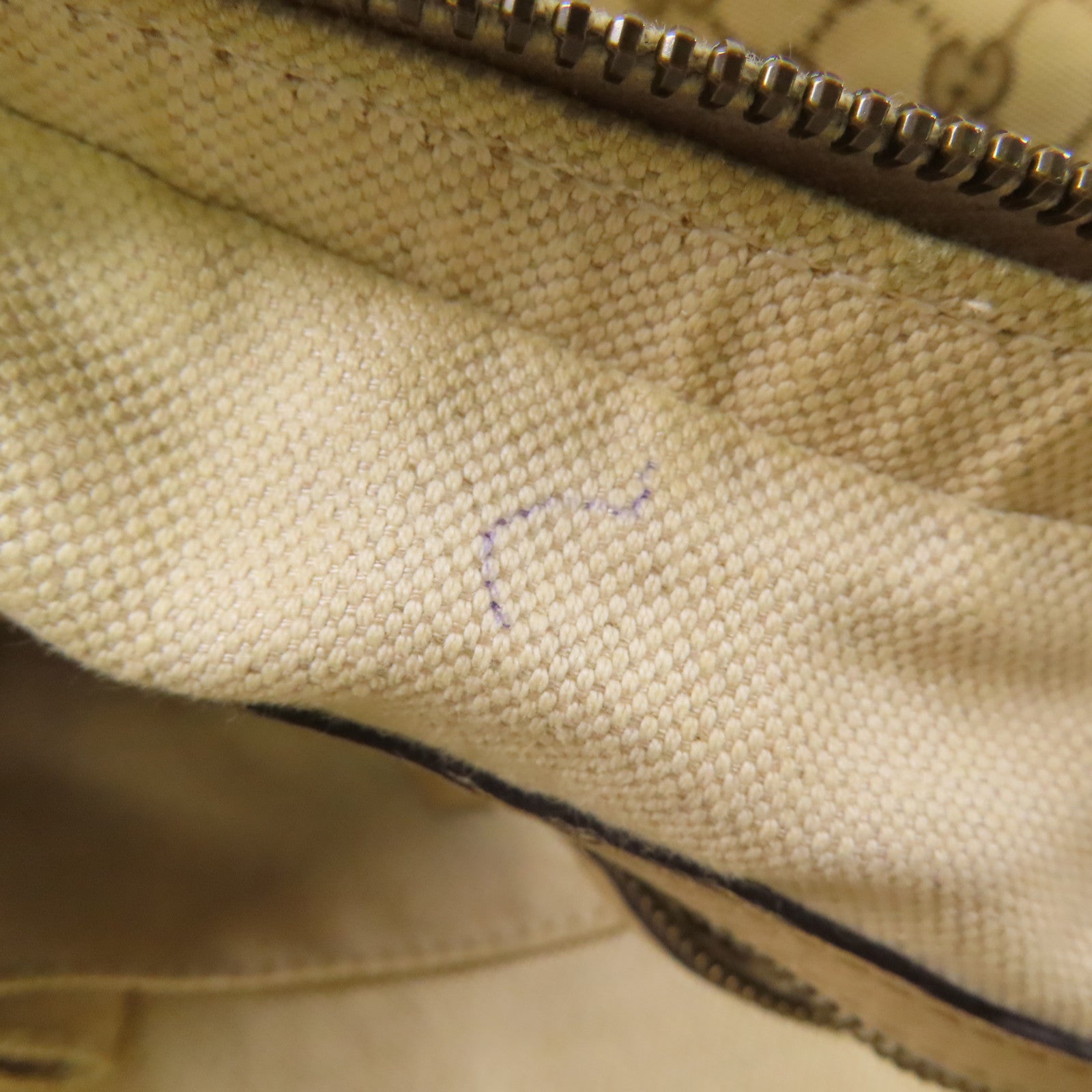 GUCCI 帆布2 Way Bag金扣肩背袋