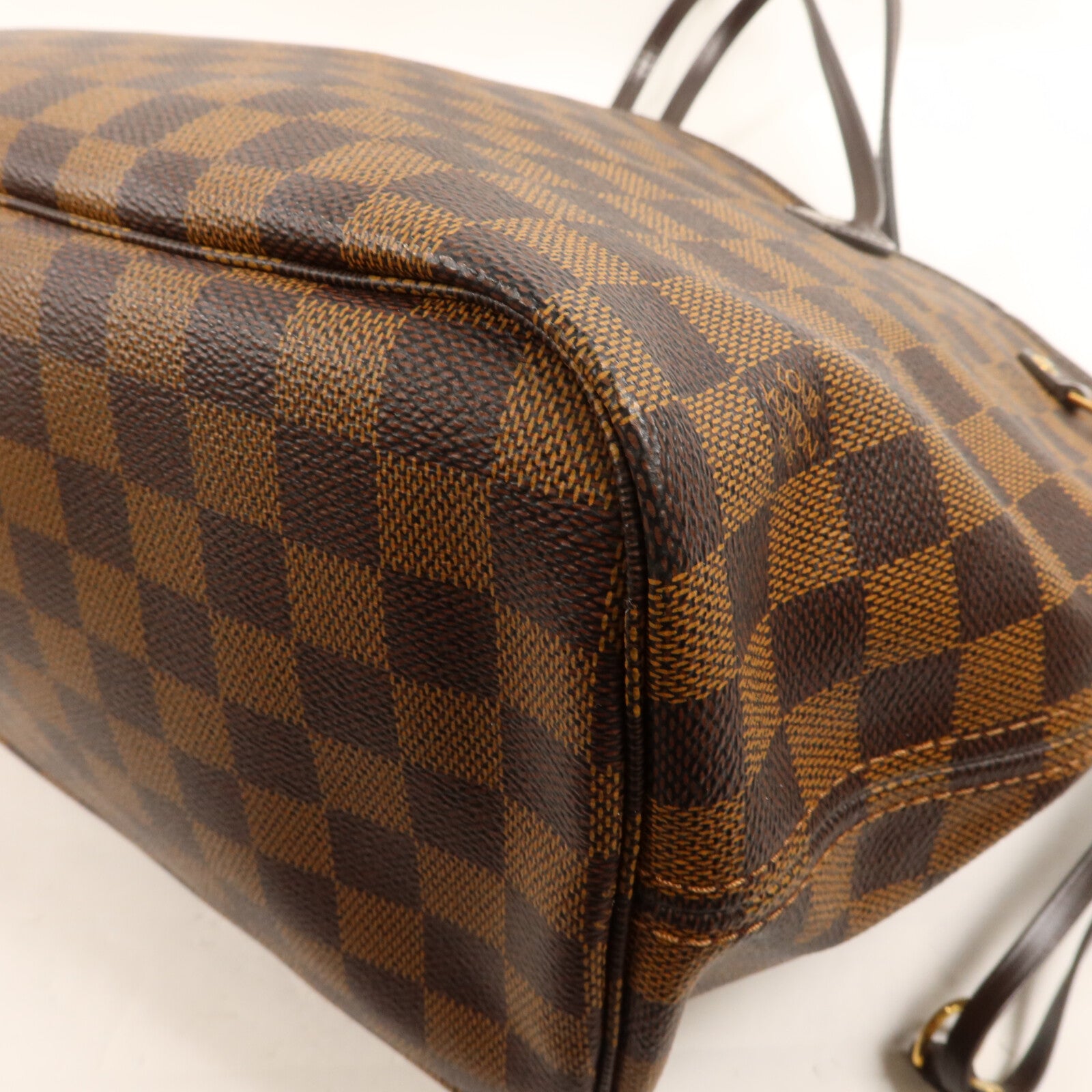 LOUIS VUITTON Damier Neverfull MM肩背袋