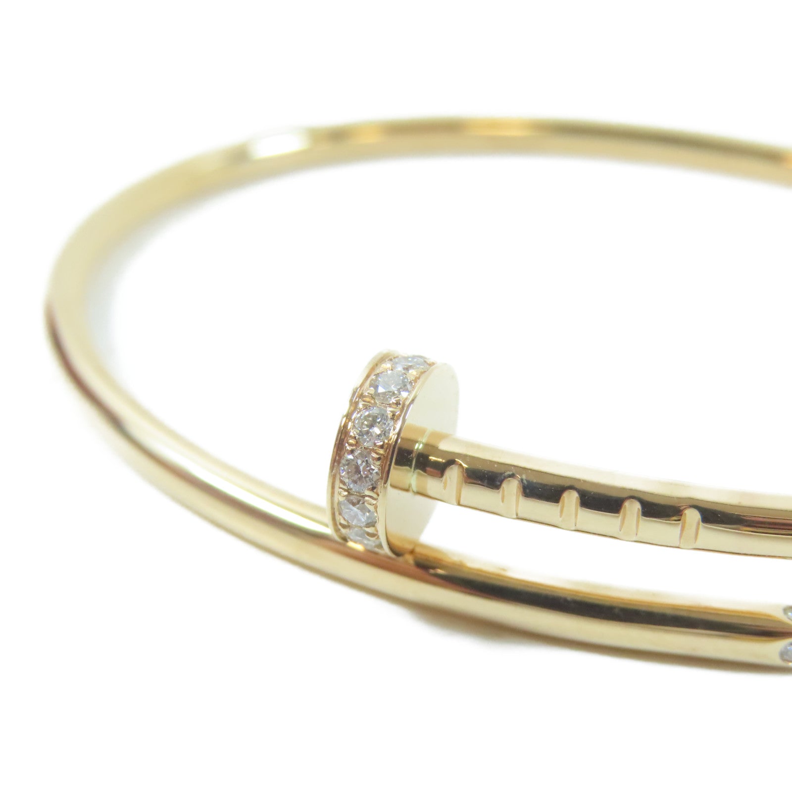 CARTIER 【激減優惠】18K玫瑰金JustUn Clou Bracelet手鐲Cartier#17