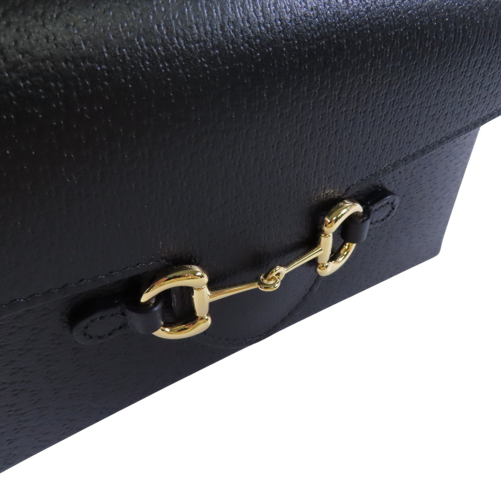 GUCCI 牛皮皮革Horsebit 1955 Shoulder金扣肩背袋