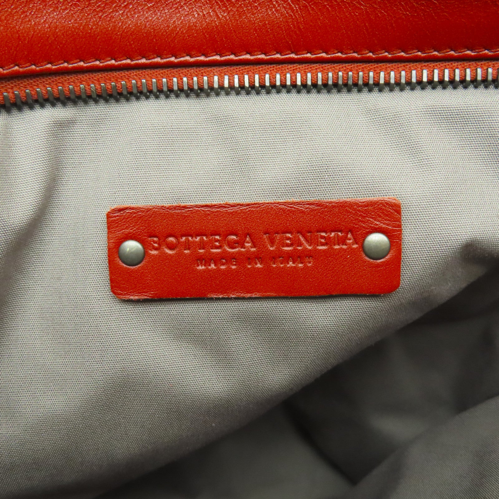 BOTTEGA VENETA 【激減優惠】織紋皮革Cross Carry Bag肩背袋紅色