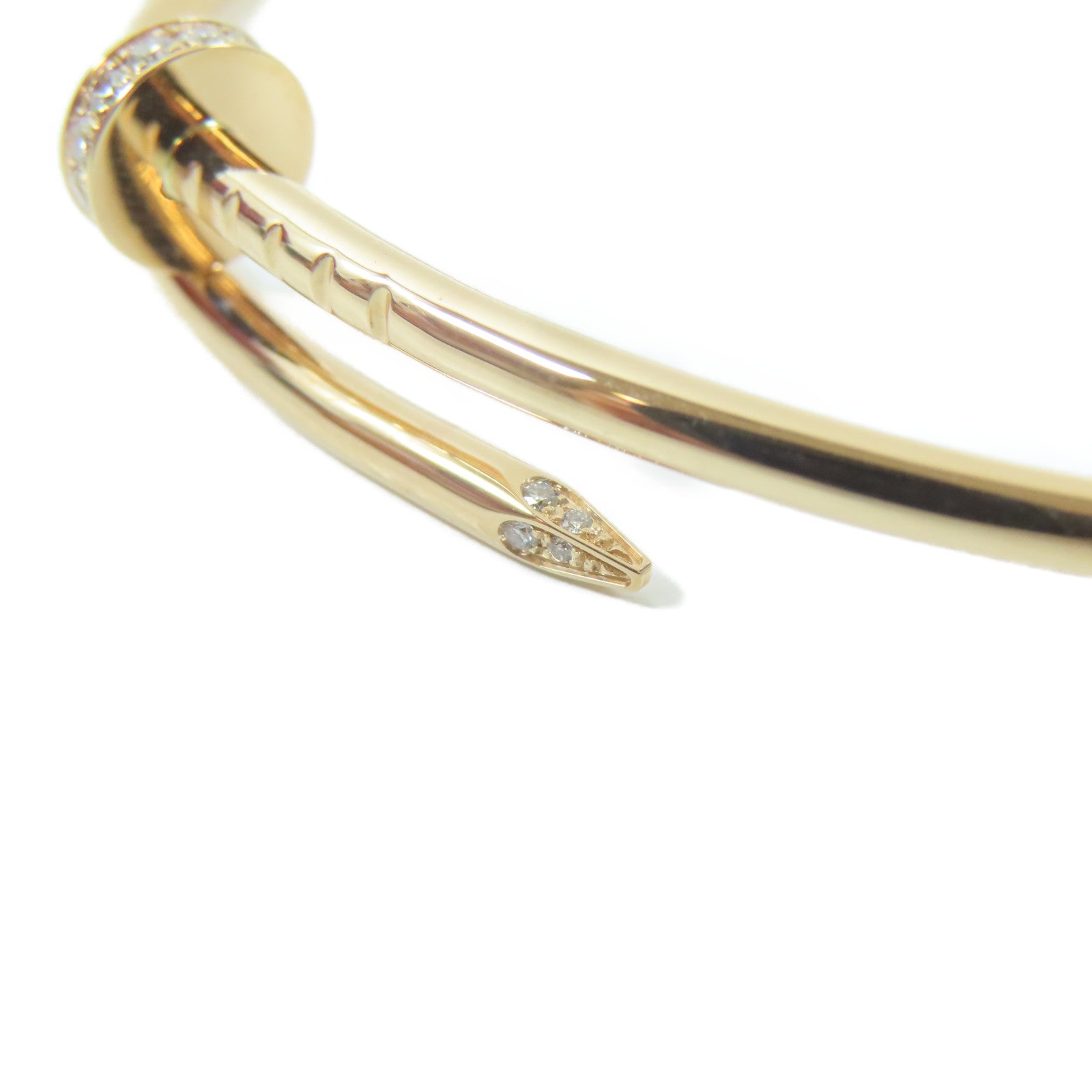 CARTIER 【激減優惠】18K玫瑰金JustUn Clou Bracelet手鐲Cartier#17