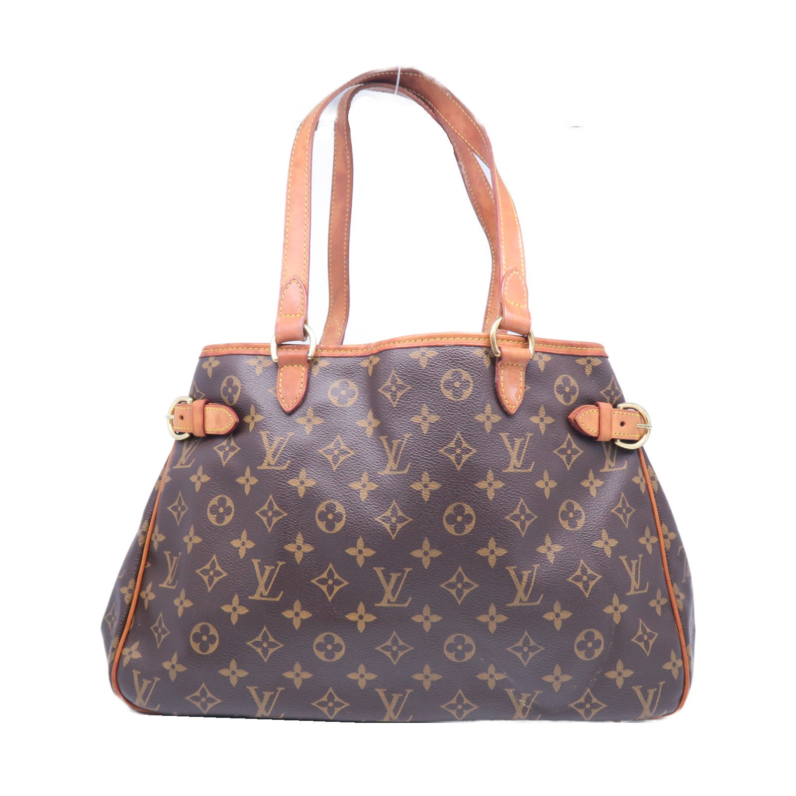LOUIS VUITTON 【激減優惠】Monogram Batignolles Horizontal金扣肩背袋啡色