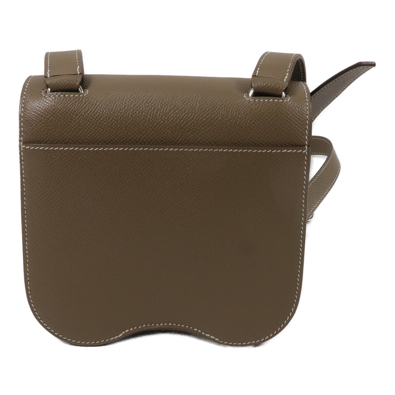 HERMES Epsom皮革Della Cavalleria Mini肩背袋Etoupe
