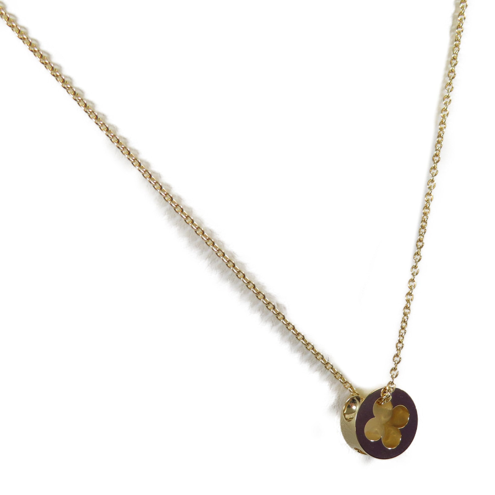 LOUIS VUITTON 【激減優惠】18K黃金Empreinte Pendant Necklace項鍊