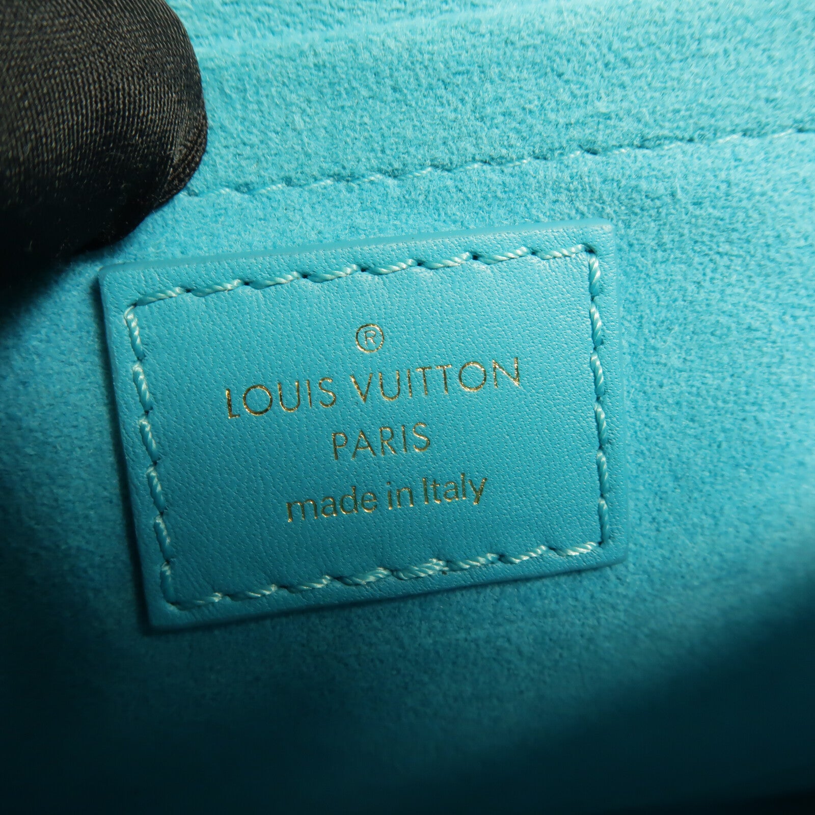LOUIS VUITTON 牛皮皮革New Wave Chain Bag MM鏈帶手挽肩背兩用袋